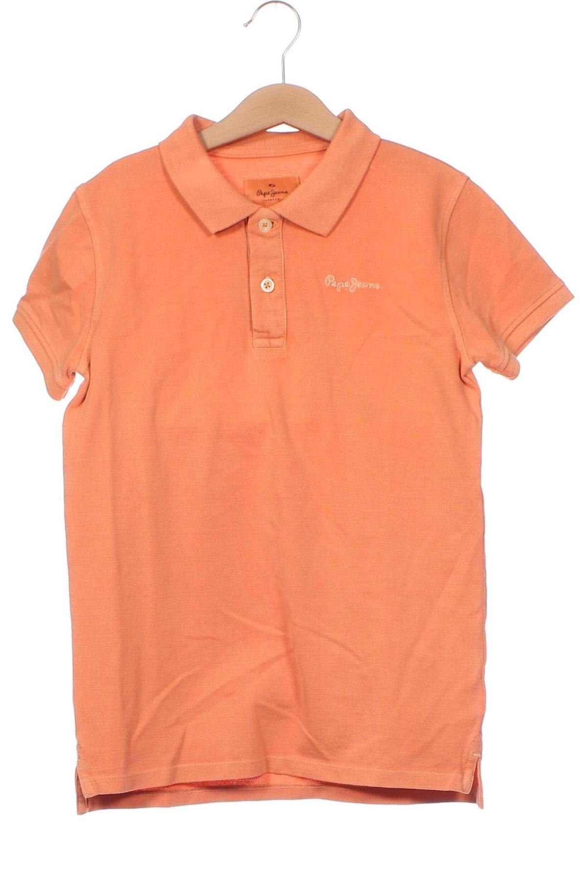 Детска тениска Pepe Jeans, Размер 8-9y/ 134-140 см, Цвят Оранжев, Цена 51,00 лв.