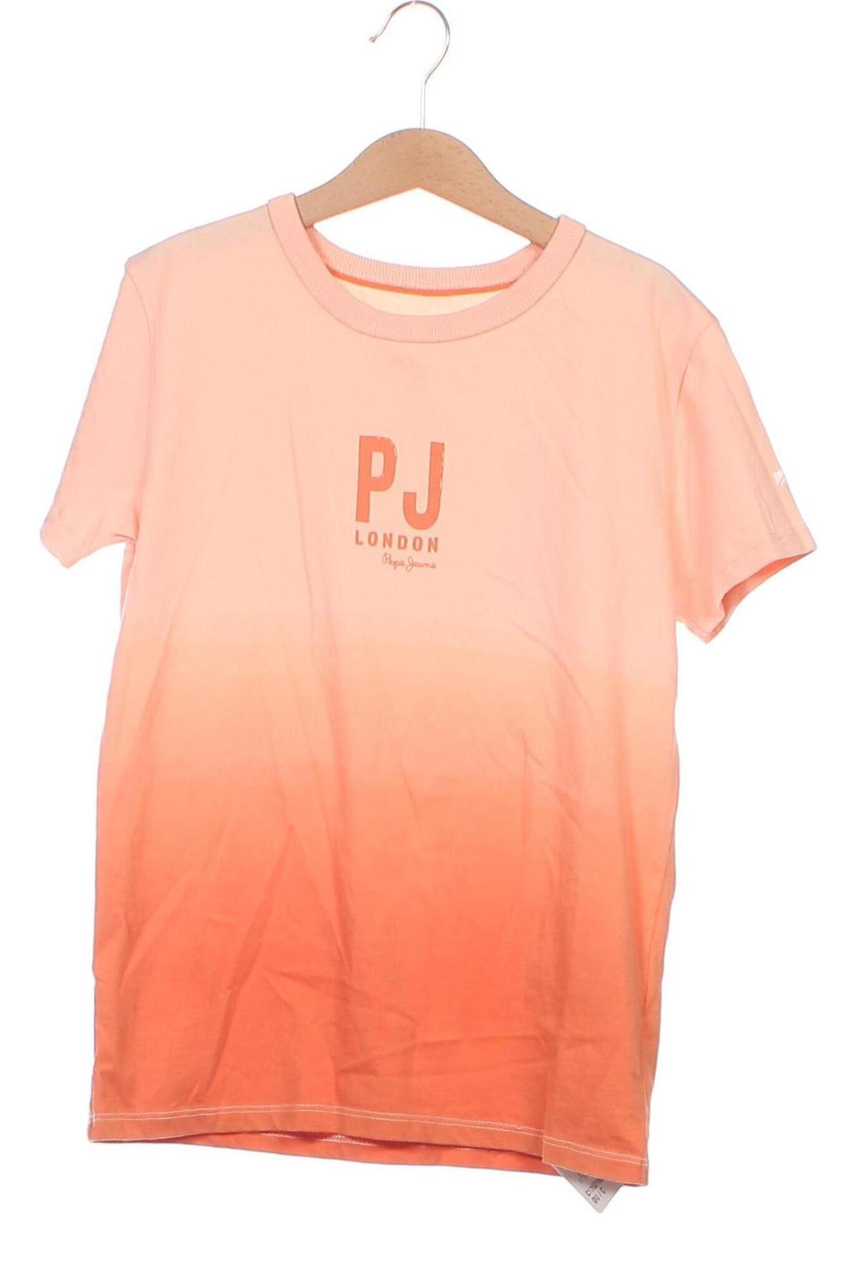 Tricou pentru copii Pepe Jeans, Mărime 9-10y/ 140-146 cm, Culoare Portocaliu, Preț 134,21 Lei