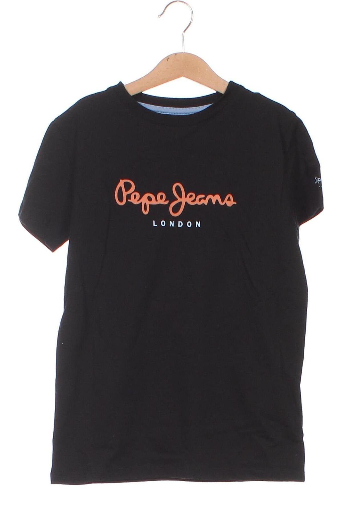 Tricou pentru copii Pepe Jeans, Mărime 9-10y/ 140-146 cm, Culoare Negru, Preț 134,21 Lei