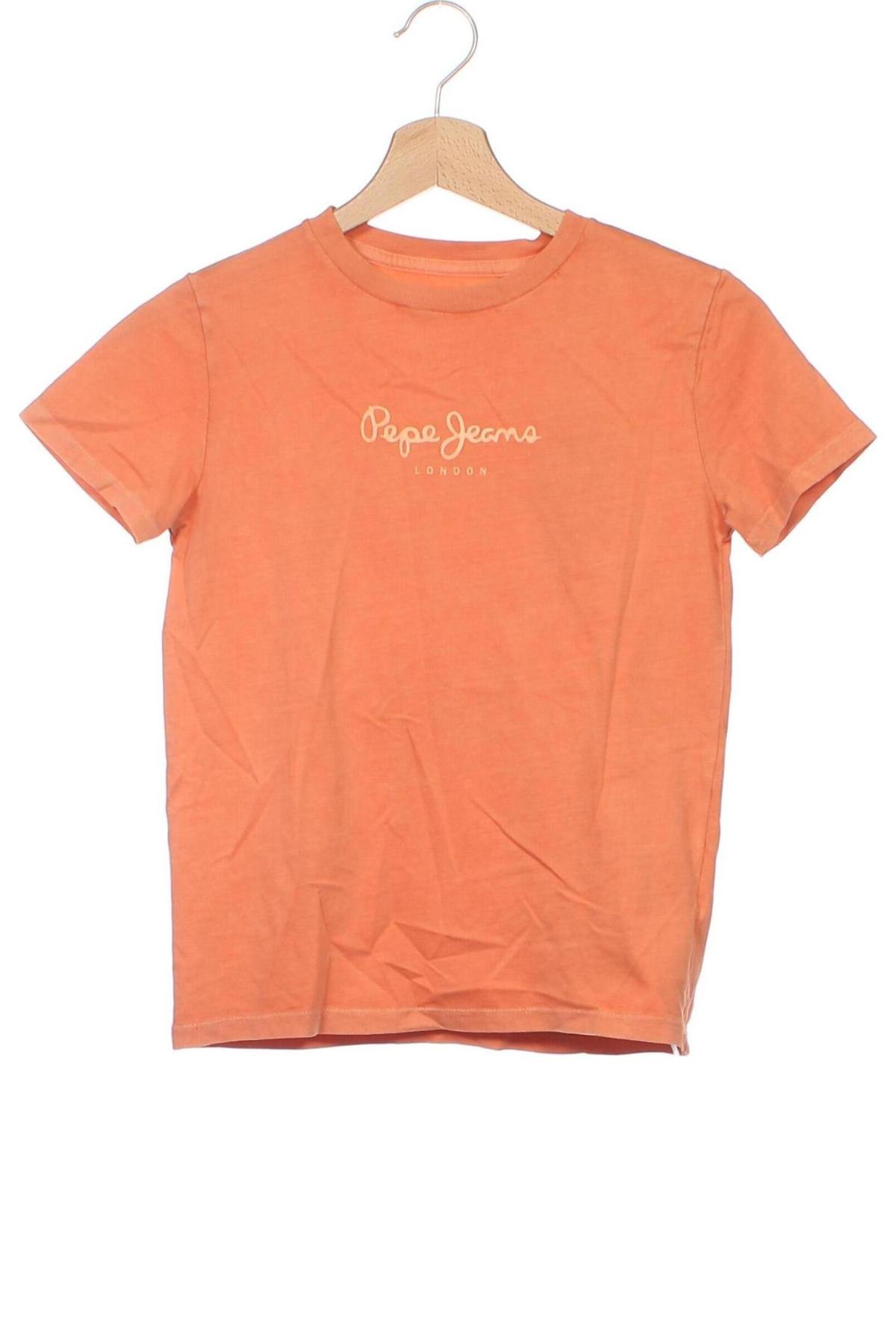 Παιδικό μπλουζάκι Pepe Jeans, Μέγεθος 9-10y/ 140-146 εκ., Χρώμα Πορτοκαλί, Τιμή 26,29 €