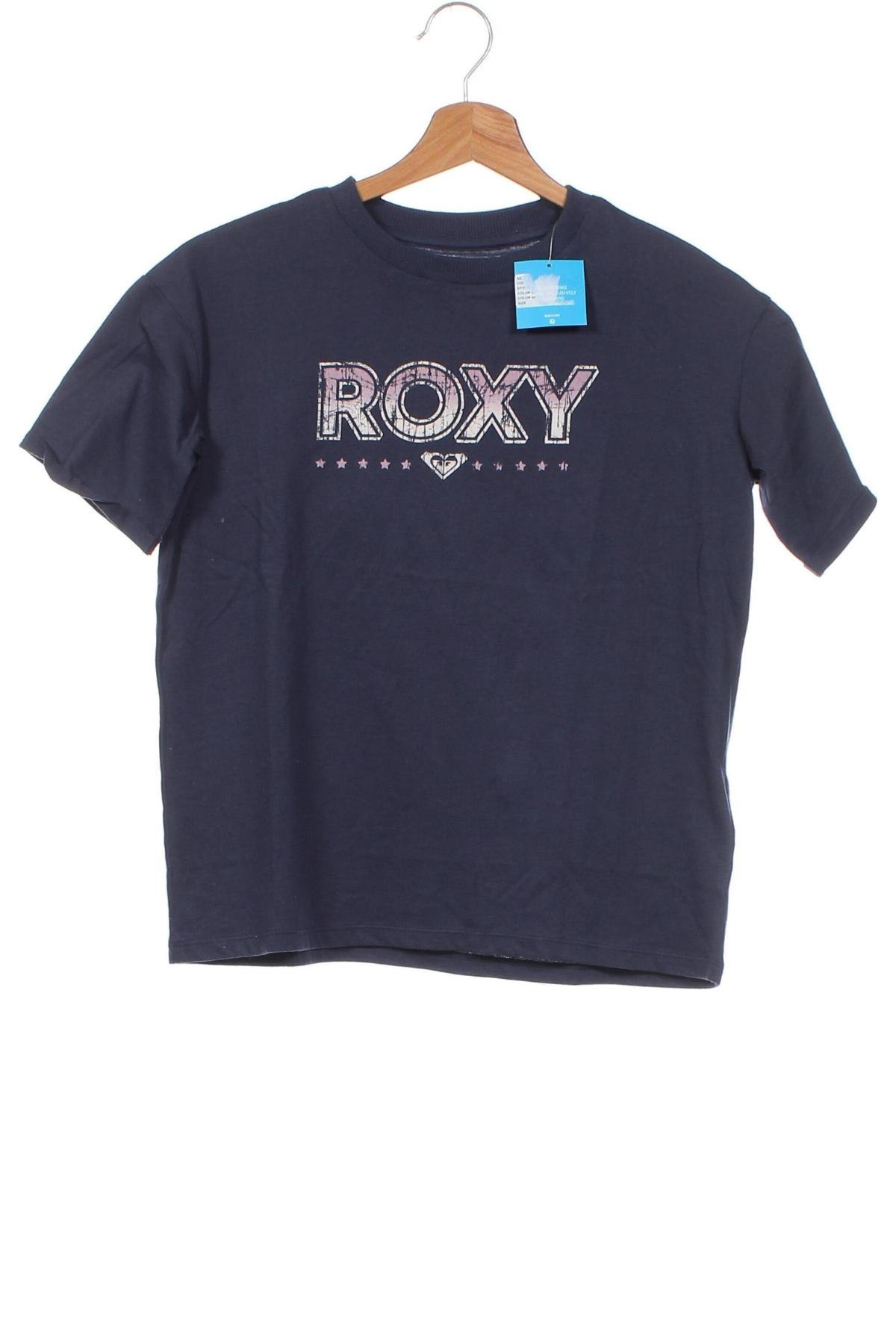 Dziecięcy T-shirt Roxy, Rozmiar 10-11y/ 146-152 cm, Kolor Niebieski, Cena 87,96 zł