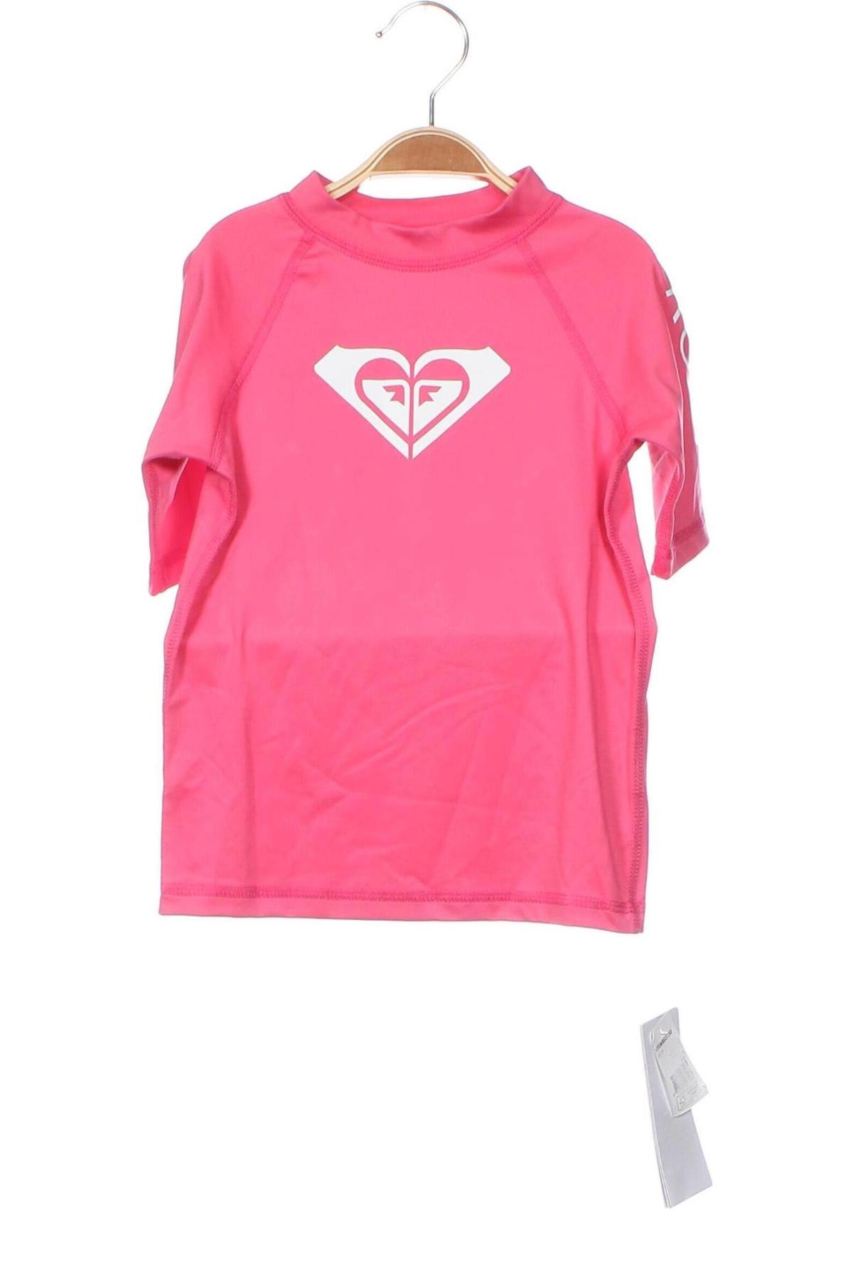 Dziecięcy T-shirt Roxy, Rozmiar 4-5y/ 110-116 cm, Kolor Różowy, Cena 130,61 zł