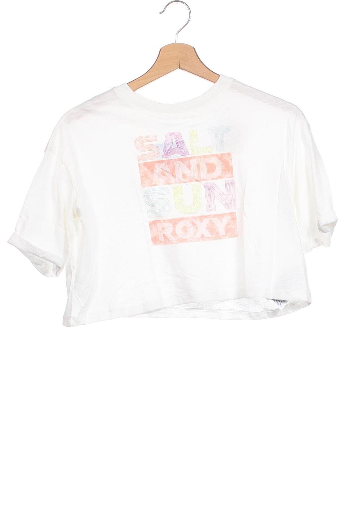 Tricou pentru copii Roxy, Mărime 9-10y/ 140-146 cm, Culoare Alb, Preț 86,84 Lei