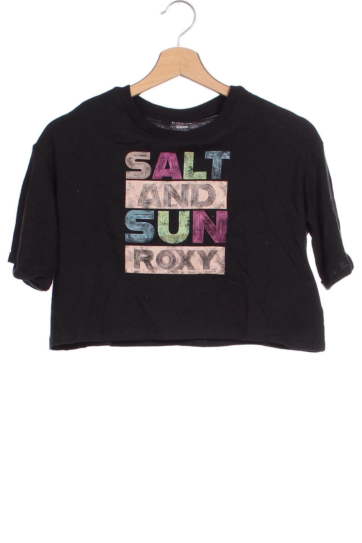 Παιδικό μπλουζάκι Roxy, Μέγεθος 9-10y/ 140-146 εκ., Χρώμα Μαύρο, Τιμή 17,01 €