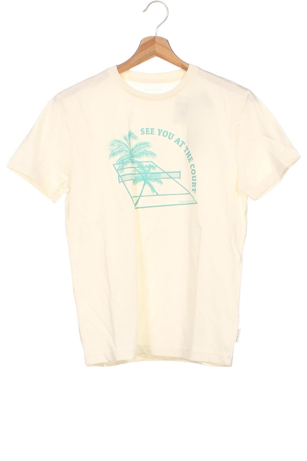 Kinder T-Shirt Tom Tailor, Größe 11-12y/ 152-158 cm, Farbe Ecru, Preis € 17,01
