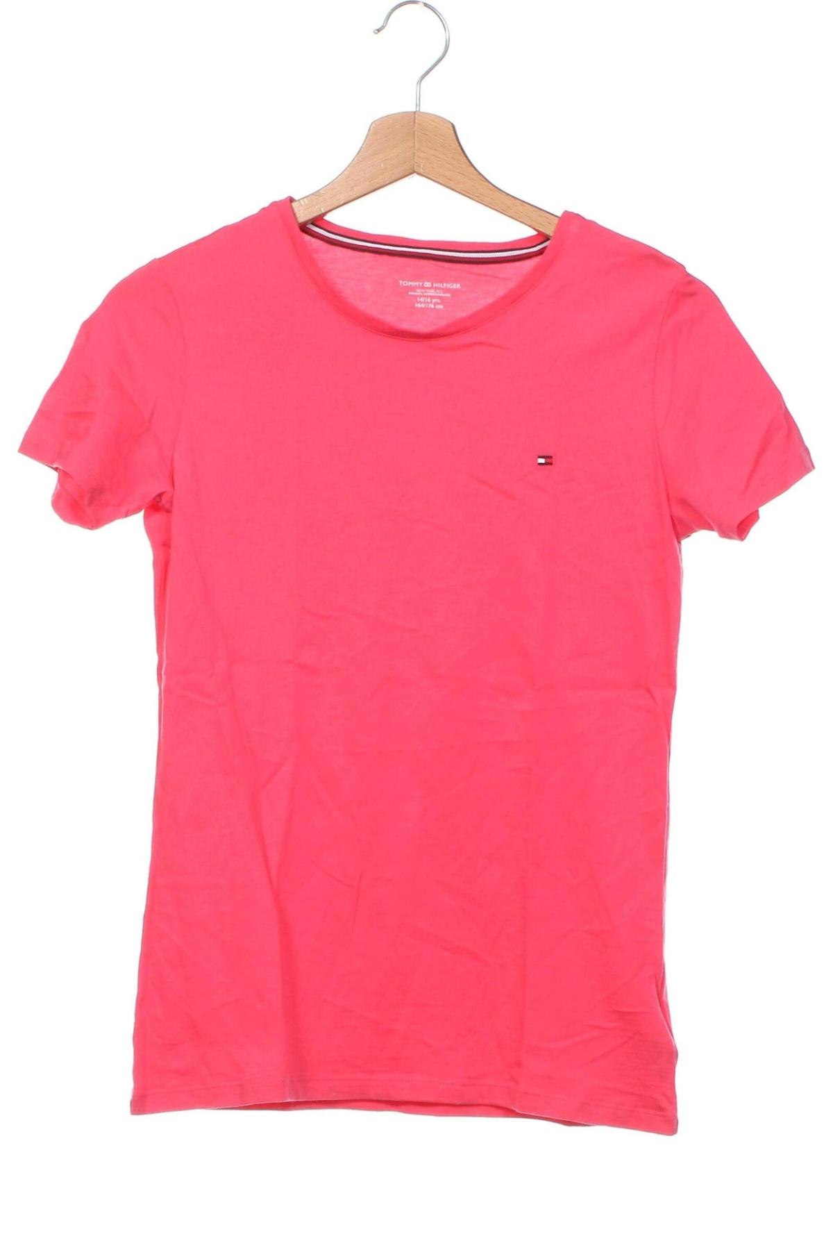 Kinder T-Shirt Tommy Hilfiger, Größe 15-18y/ 170-176 cm, Farbe Rosa, Preis 15,36 €