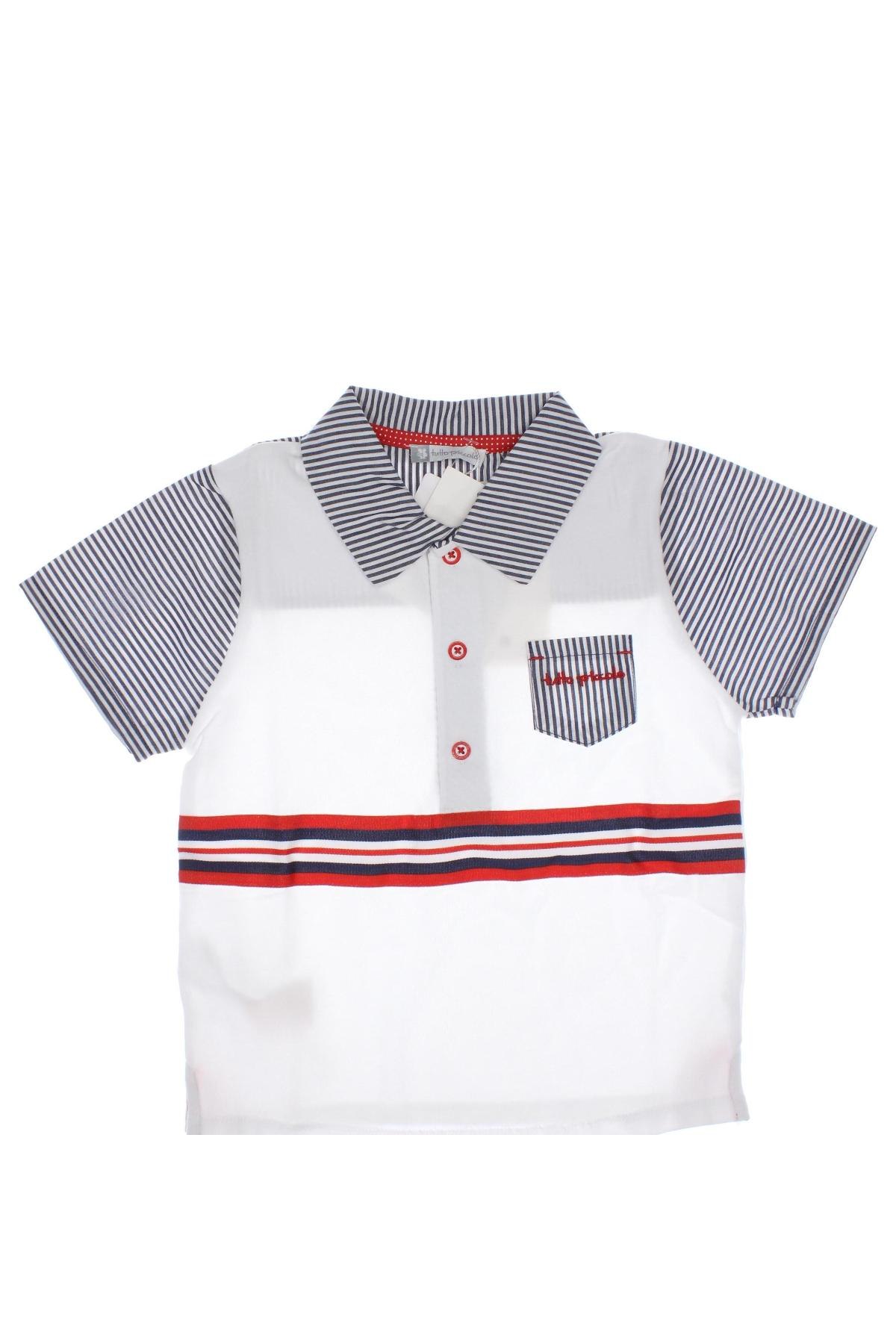 Kinder T-Shirt Tutto Piccolo, Größe 18-24m/ 86-98 cm, Farbe Weiß, Preis € 26,29