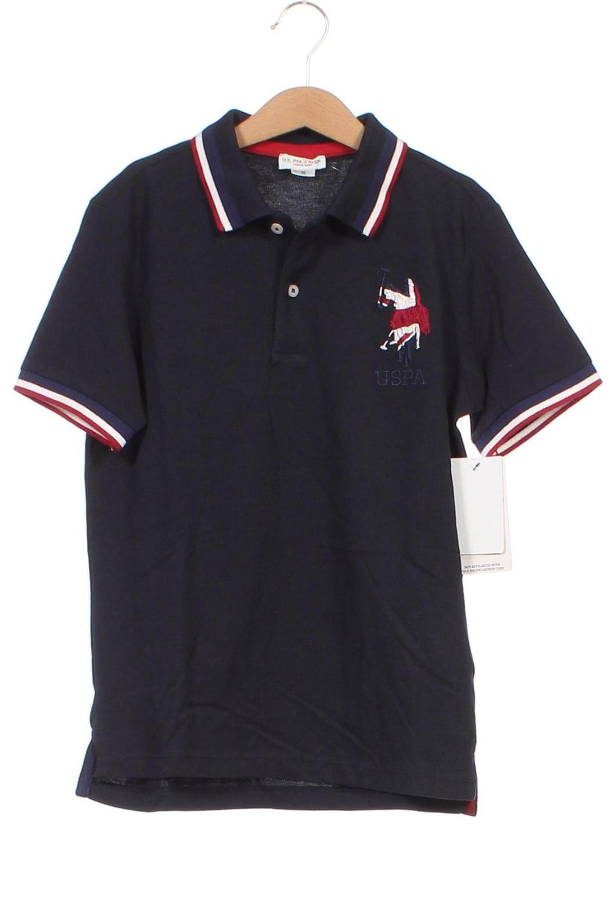 Kinder T-Shirt U.S. Polo Assn., Größe 9-10y/ 140-146 cm, Farbe Blau, Preis € 26,29