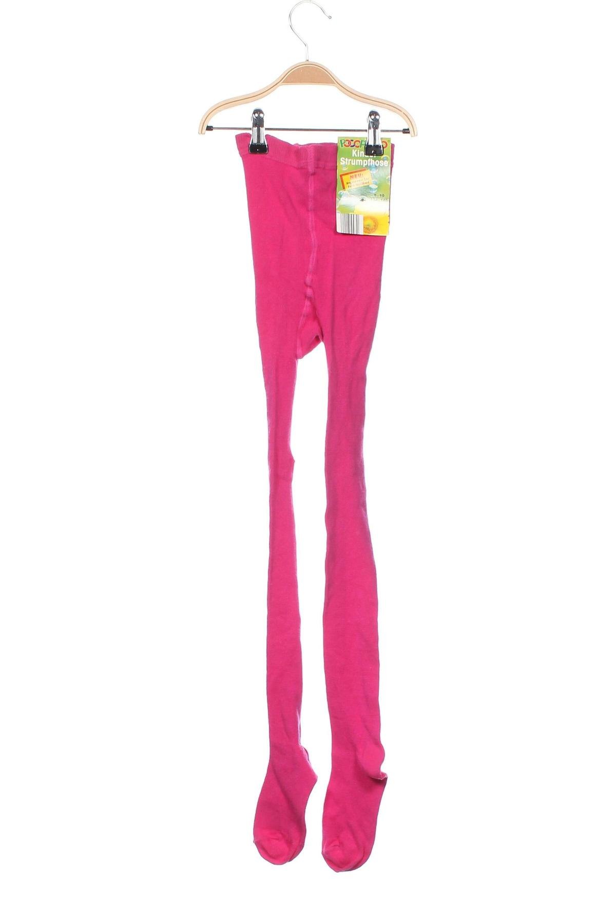 Kinderstrumpfhose Pocopiano, Größe 8-9y/ 134-140 cm, Farbe Rosa, Preis € 14,47