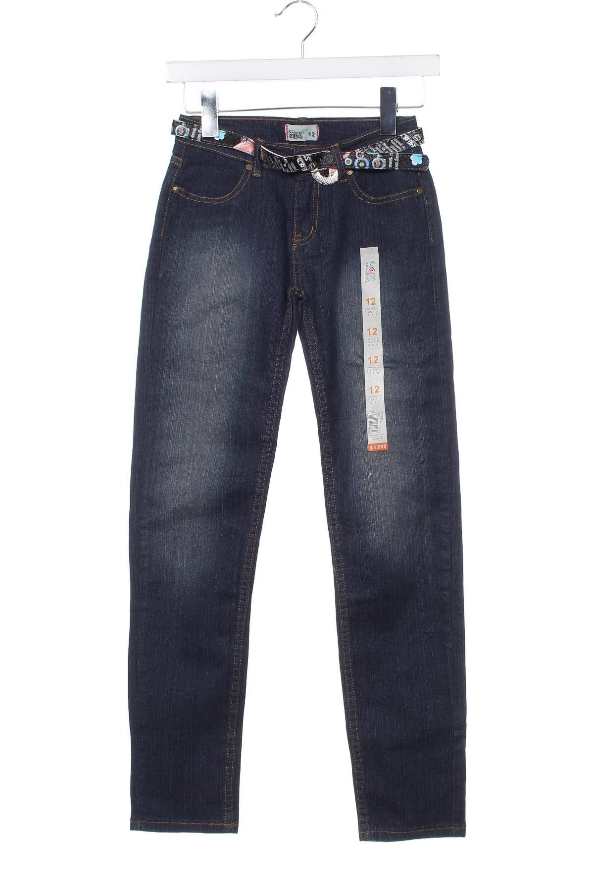 Kinderjeans, Größe 12-13y/ 158-164 cm, Farbe Blau, Preis € 9,60