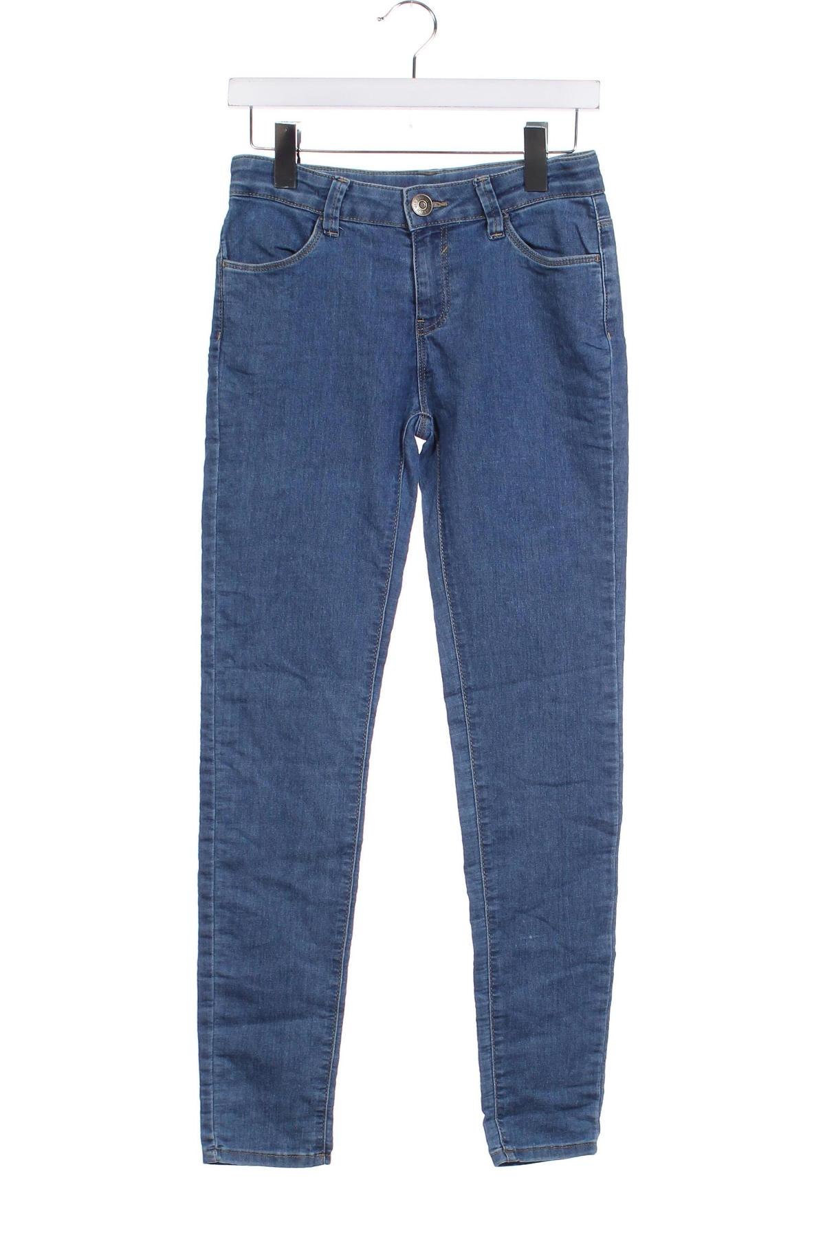 Dziecięce jeansy C&A, Rozmiar 14-15y/ 168-170 cm, Kolor Niebieski, Cena 26,61 zł