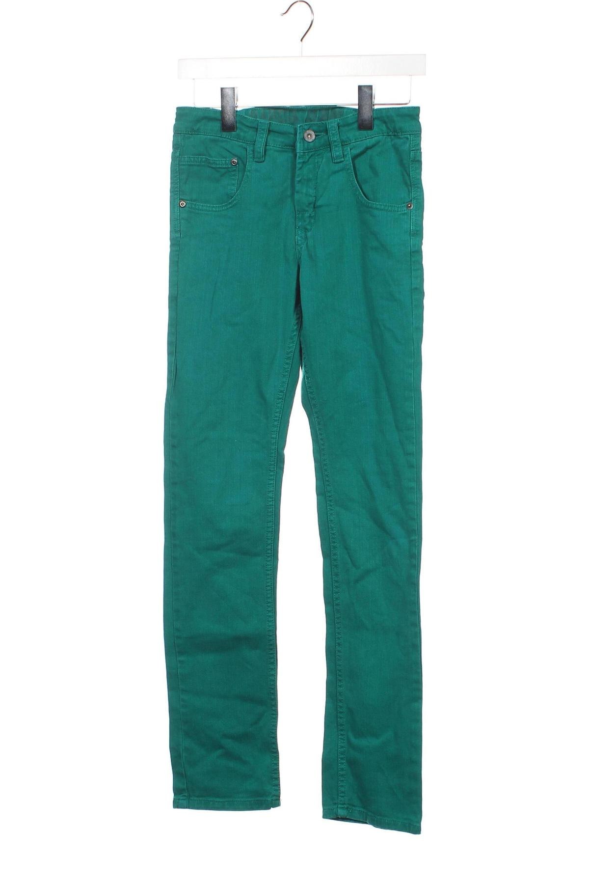 Kinderjeans Garcia Jeans, Größe 12-13y/ 158-164 cm, Farbe Grün, Preis 4,18 €