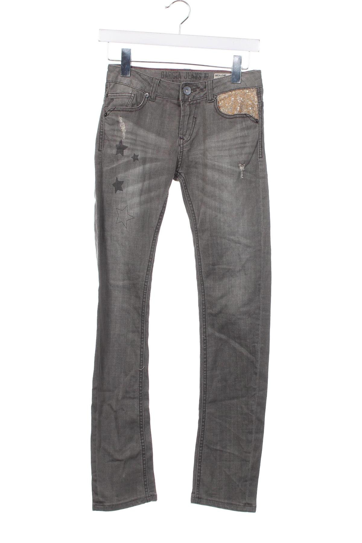 Kinderjeans Garcia Jeans, Größe 12-13y/ 158-164 cm, Farbe Grau, Preis 3,13 €