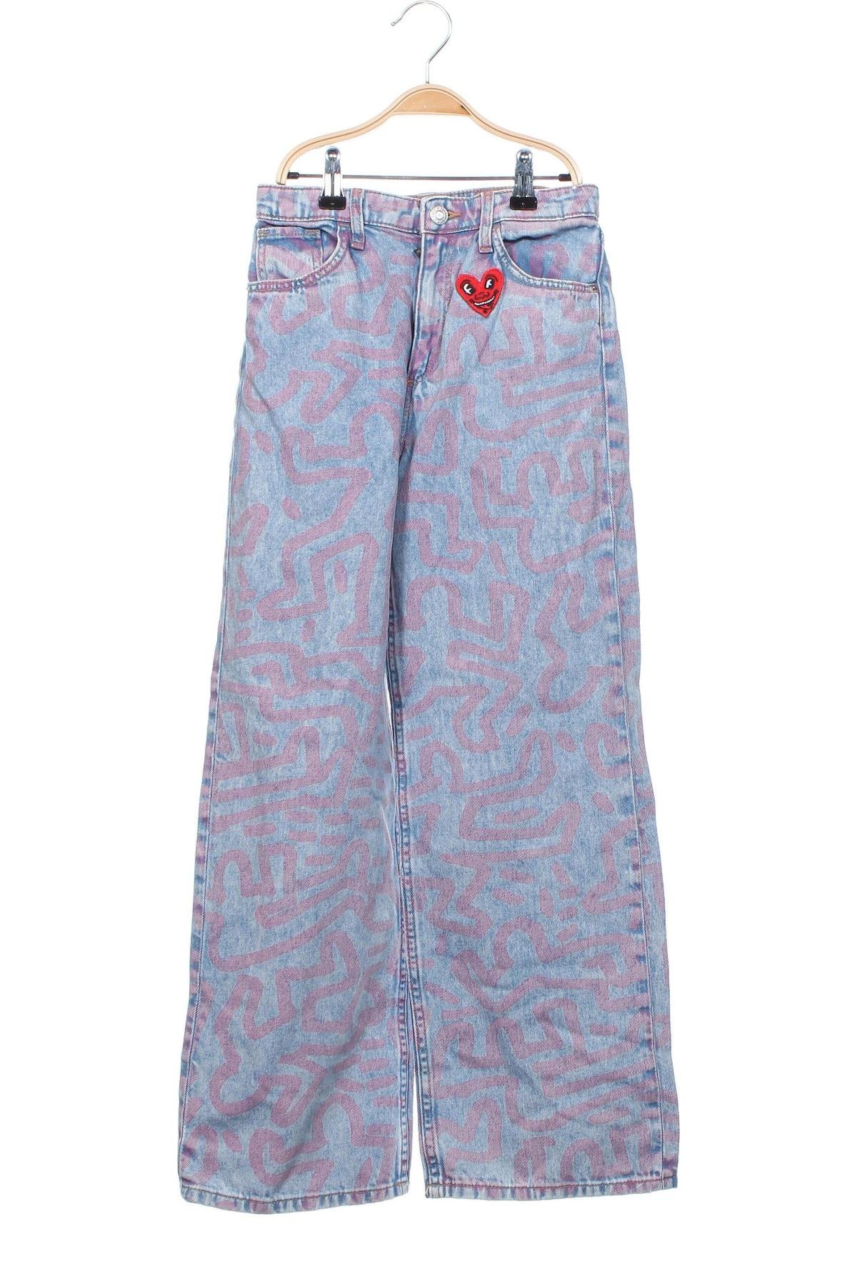 Dětské džíny  H&M, Velikost 10-11y/ 146-152 cm, Barva Vícebarevné, Cena  396,00 Kč