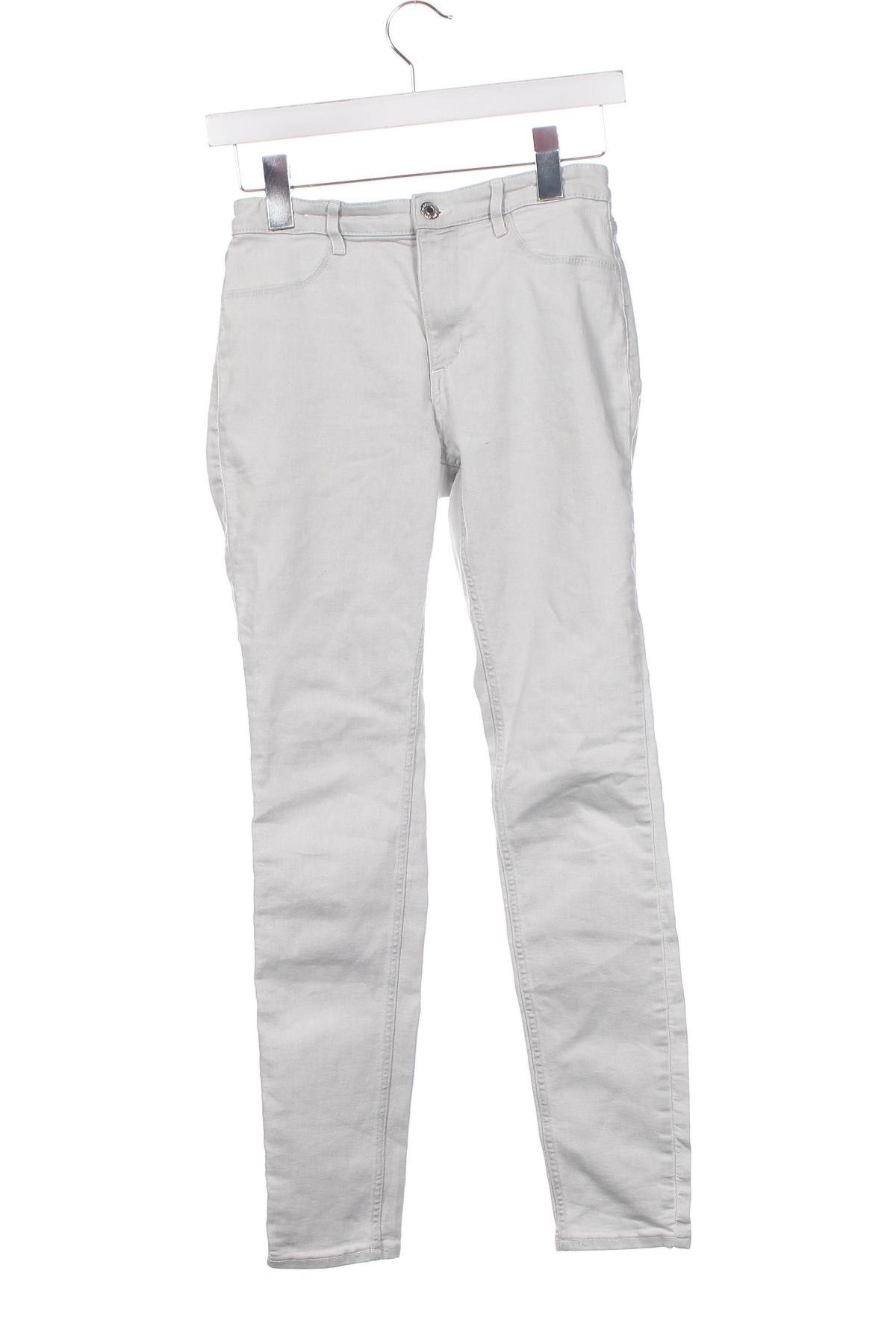 Kinderjeans H&M, Größe 12-13y/ 158-164 cm, Farbe Grau, Preis 4,45 €