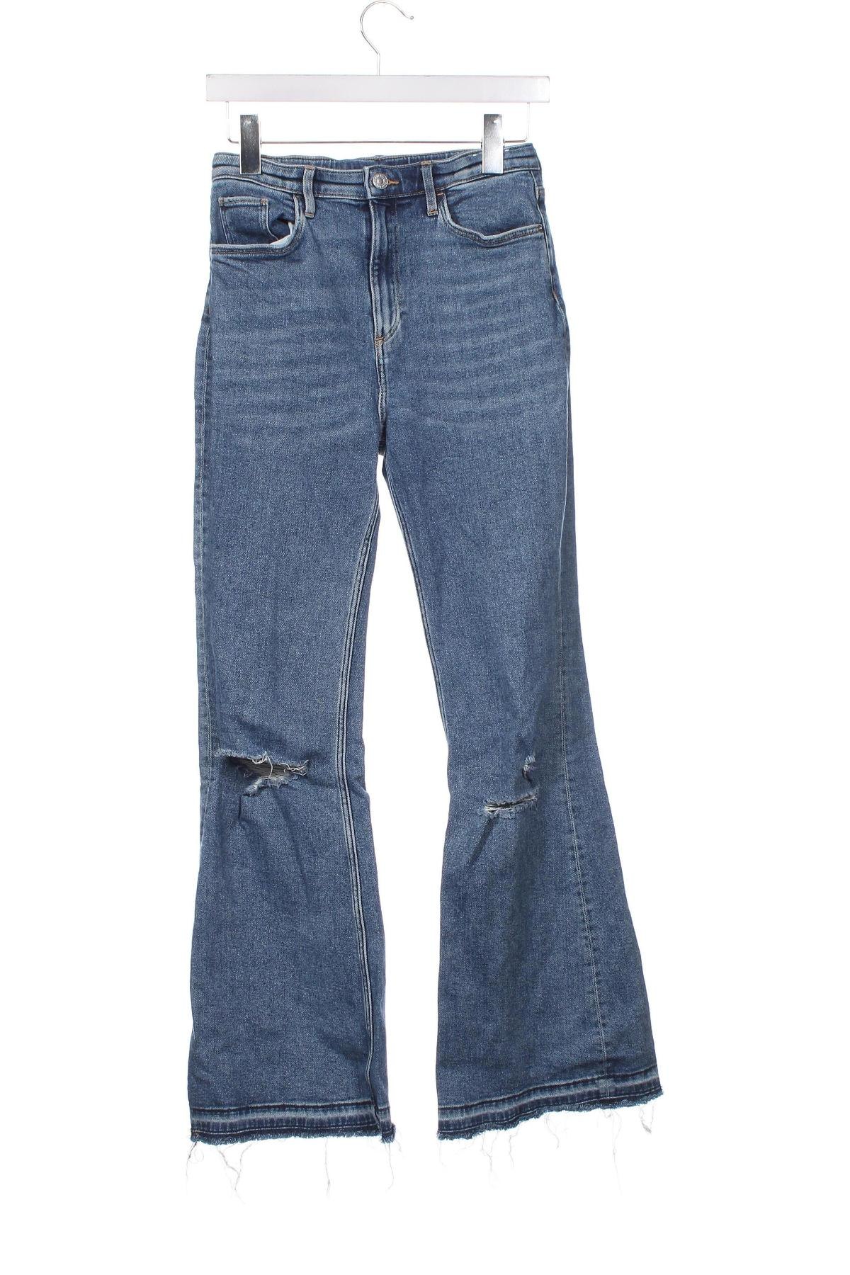 Dětské džíny  H&M, Velikost 11-12y/ 152-158 cm, Barva Modrá, Cena  510,00 Kč