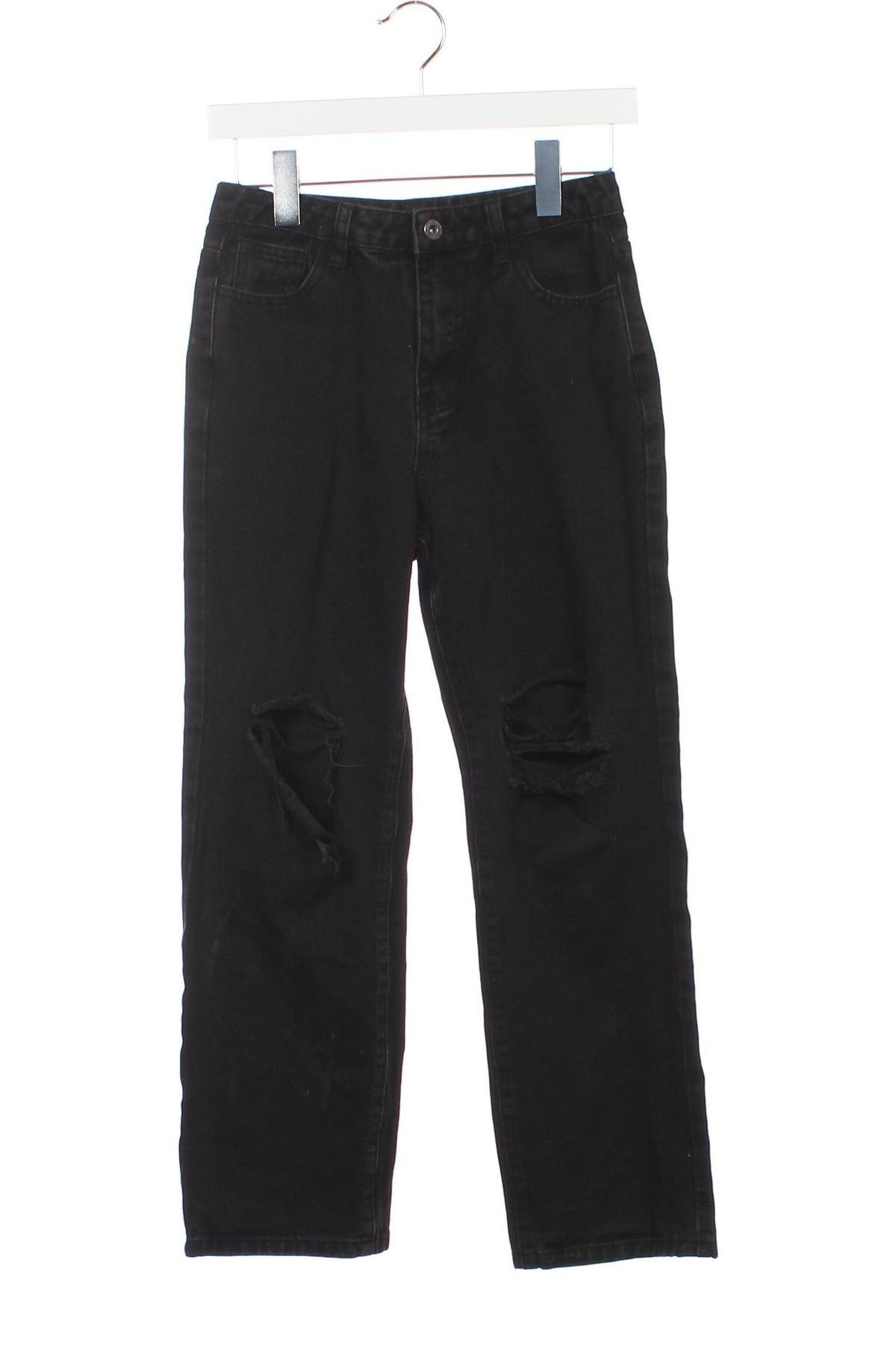 Dziecięce jeansy SHEIN, Rozmiar 11-12y/ 152-158 cm, Kolor Szary, Cena 25,59 zł
