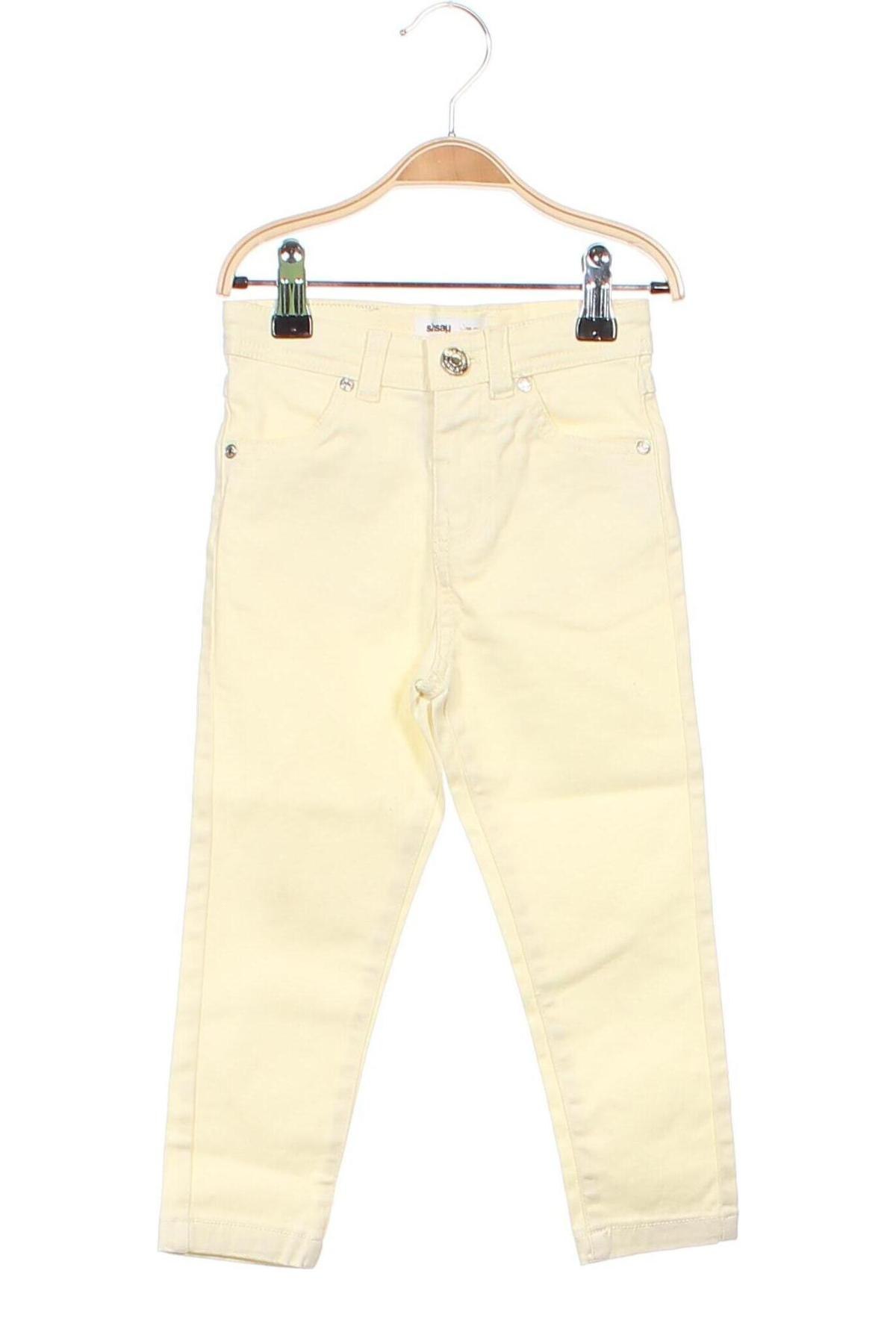 Dziecięce jeansy Sinsay, Rozmiar 18-24m/ 86-98 cm, Kolor Żółty, Cena 37,46 zł