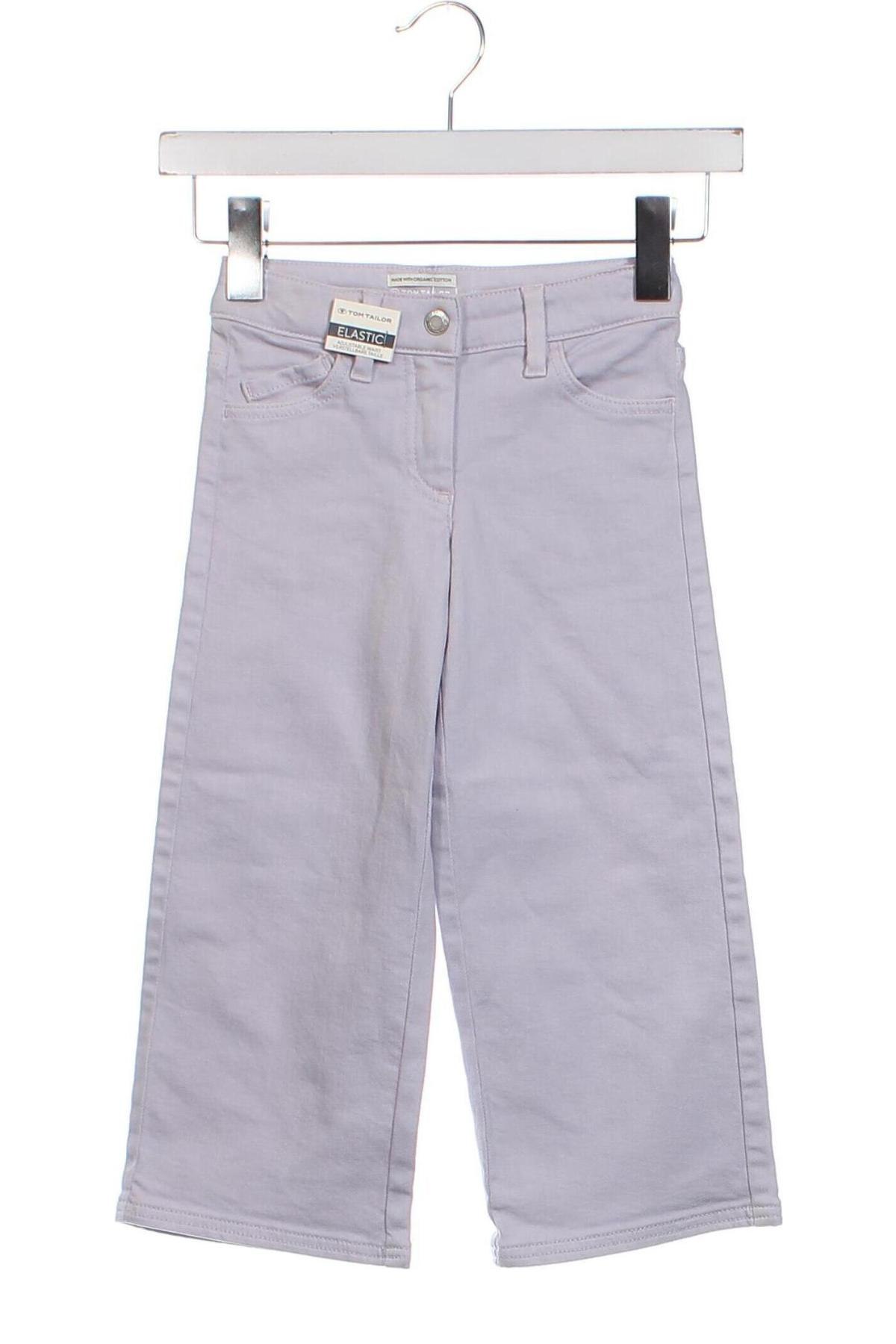 Dziecięce jeansy Tom Tailor, Rozmiar 3-4y/ 104-110 cm, Kolor Fioletowy, Cena 99,69 zł