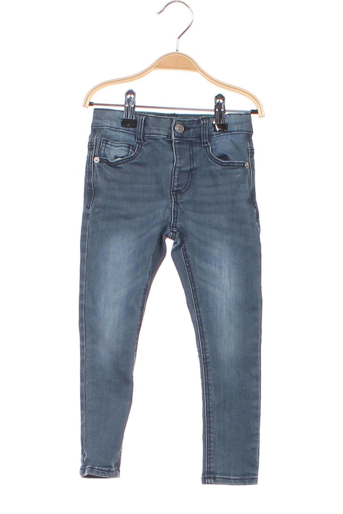 Dětské džíny  Zara, Velikost 3-4y/ 104-110 cm, Barva Modrá, Cena  228,00 Kč