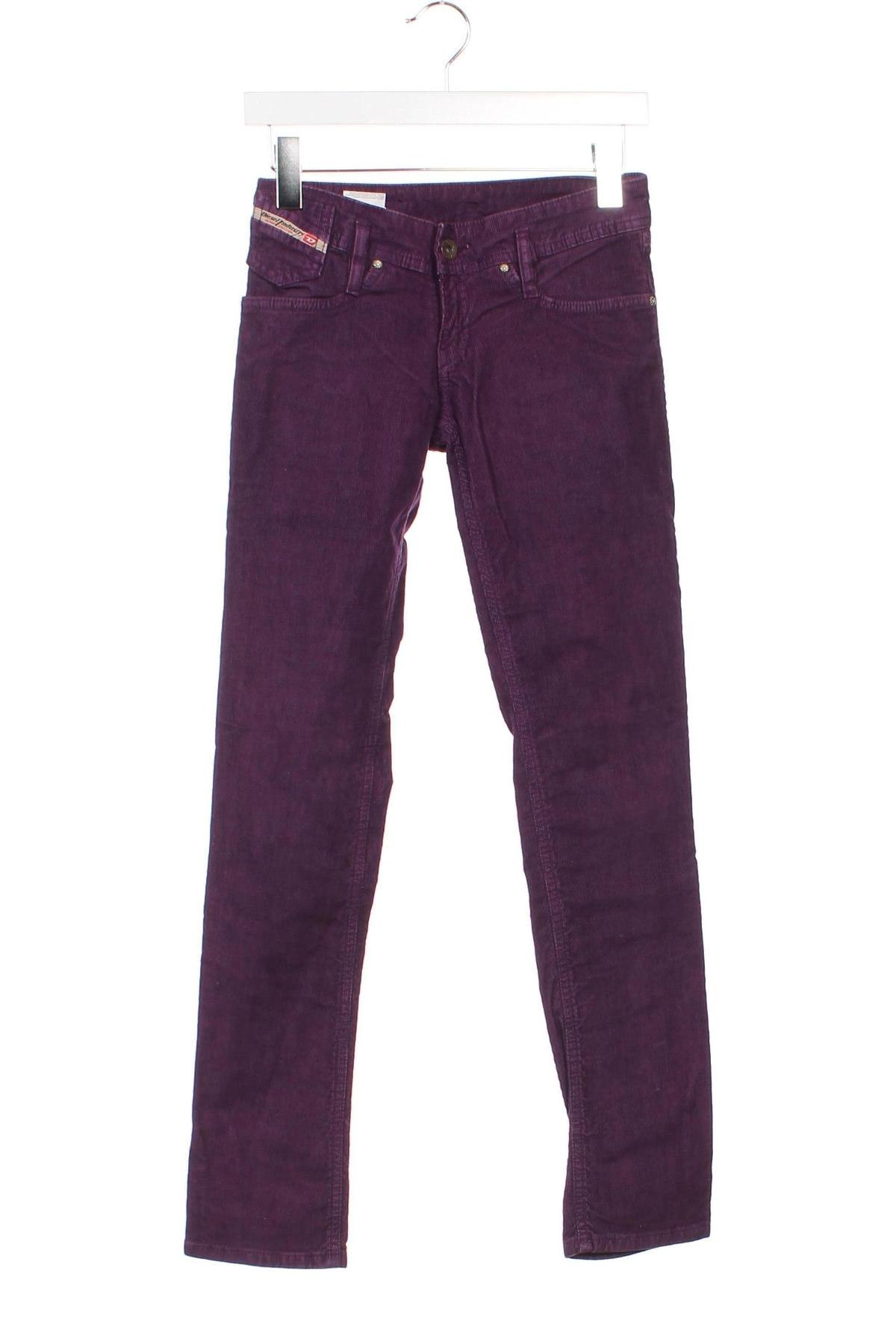 Pantaloni de catifea reiată, pentru copii Diesel, Mărime 11-12y/ 152-158 cm, Culoare Mov, Preț 107,14 Lei