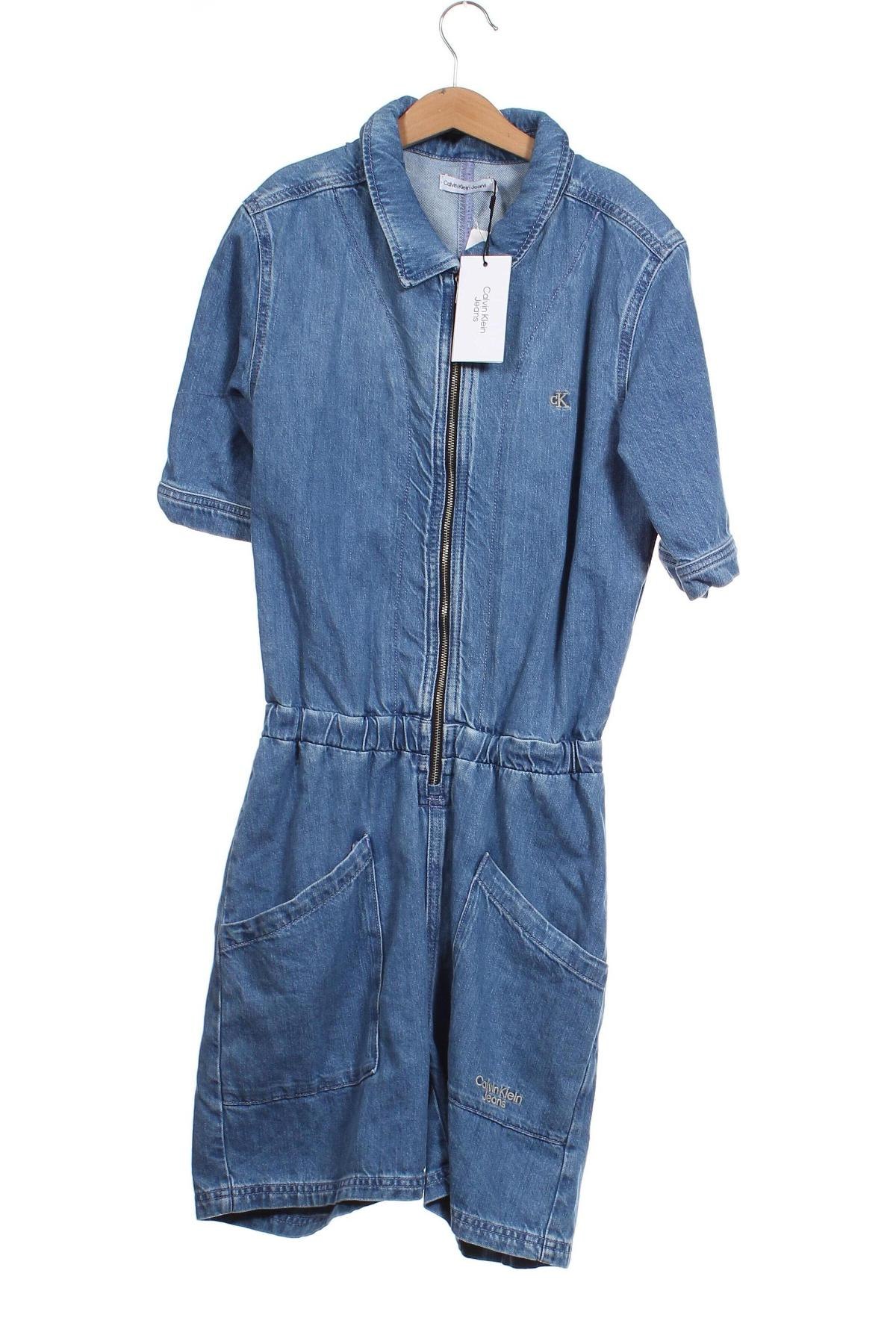 Kinder Overall Calvin Klein Jeans, Größe 15-18y/ 170-176 cm, Farbe Blau, Preis € 61,34