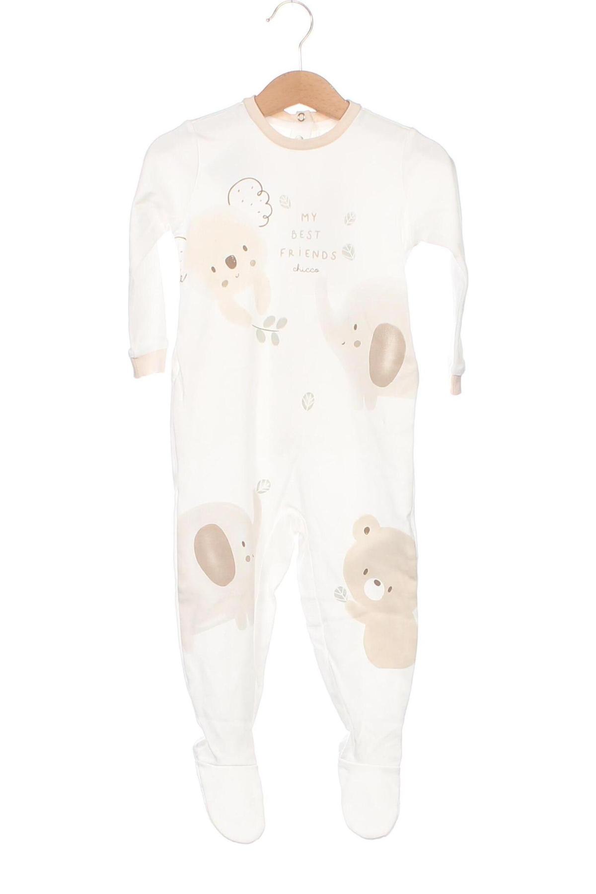 Kinder Overall Chicco, Größe 9-12m/ 74-80 cm, Farbe Weiß, Preis € 26,29