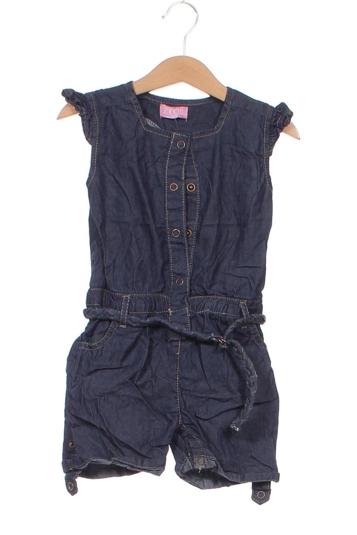 Kinder Overall Minoti, Größe 18-24m/ 86-98 cm, Farbe Blau, Preis 8,35 €