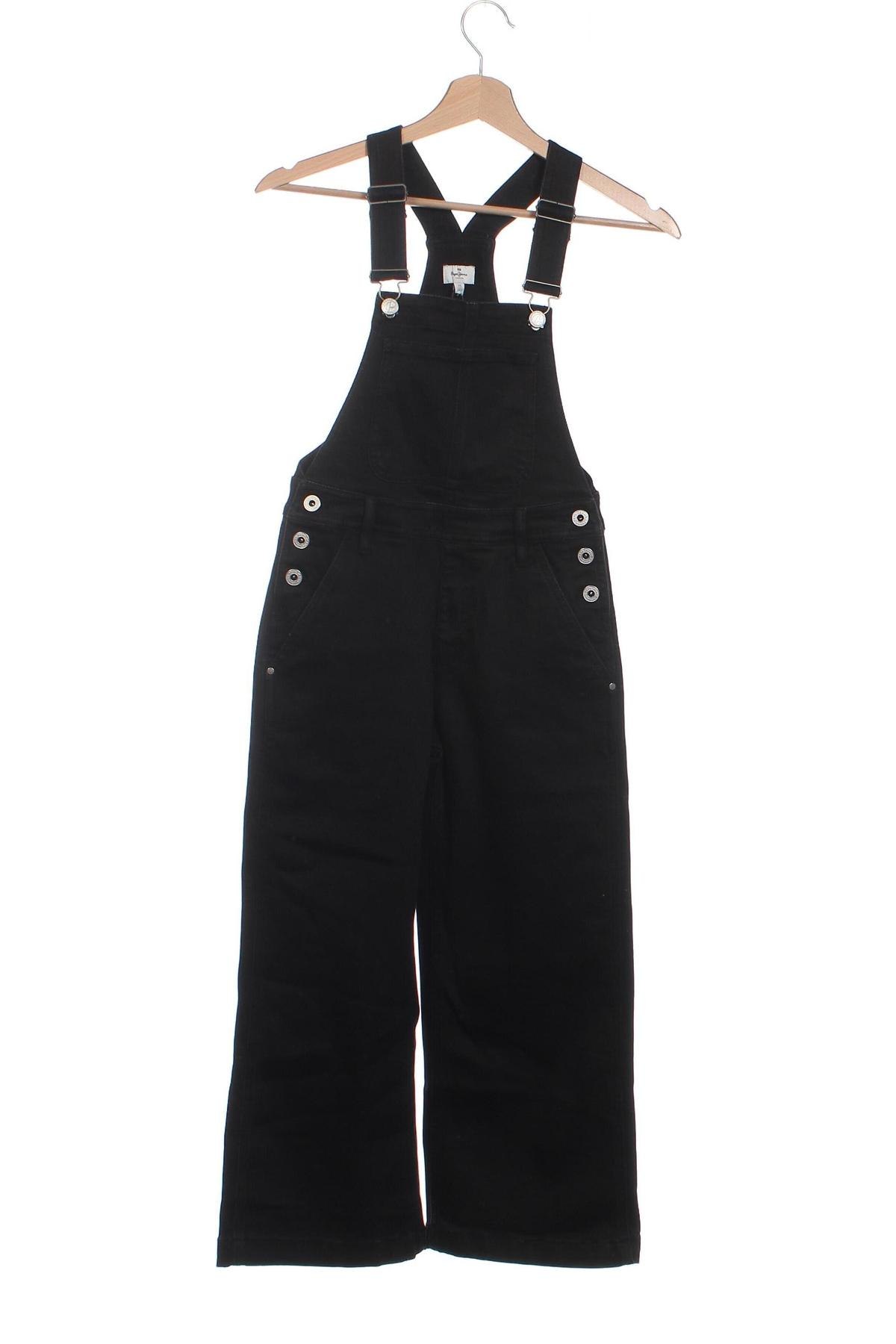 Детски гащеризон Pepe Jeans, Размер 9-10y/ 140-146 см, Цвят Черен, Цена 34,51 лв.