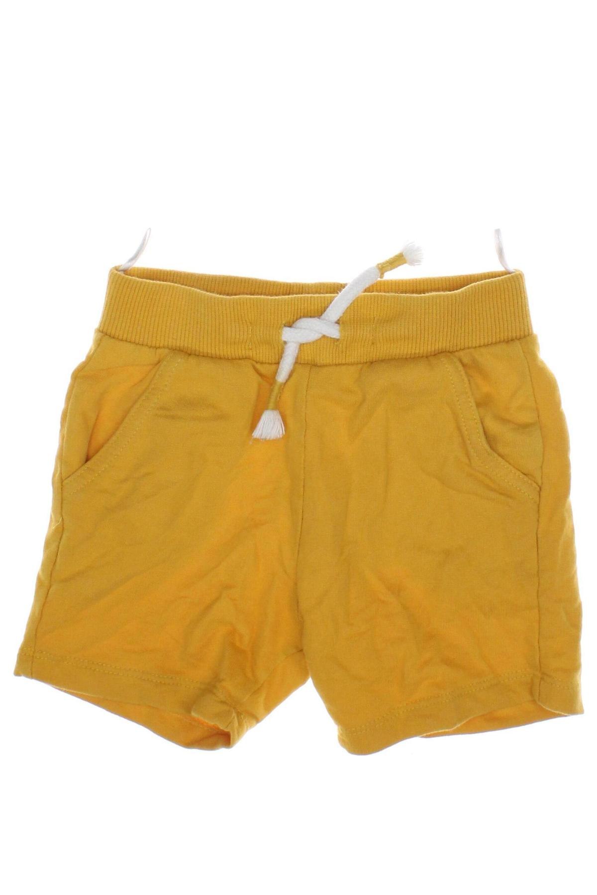 Dětské krátké kalhoty  C&A, Velikost 9-12m/ 74-80 cm, Barva Žlutá, Cena  177,00 Kč