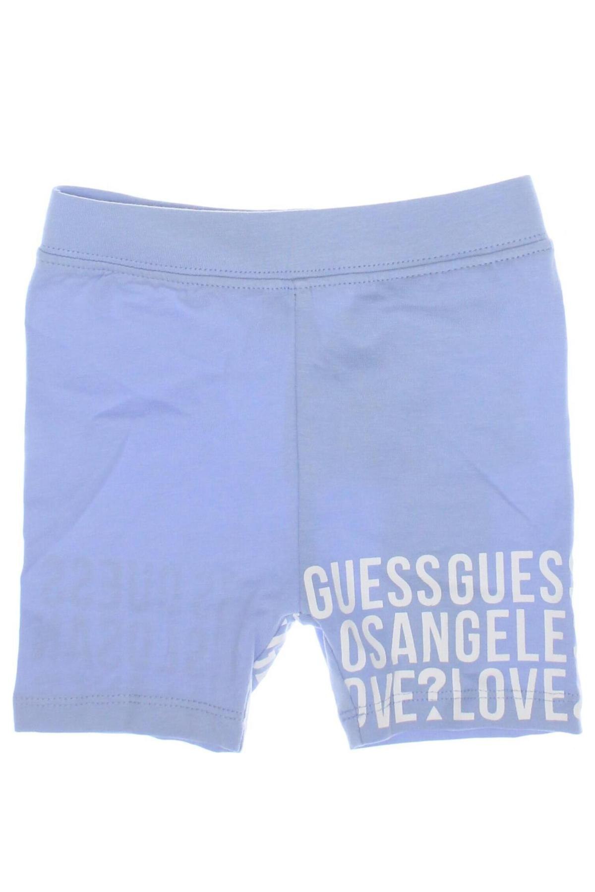 Παιδικό κοντό παντελόνι Guess, Μέγεθος 3-6m/ 62-68 εκ., Χρώμα Μπλέ, Τιμή 10,07 €