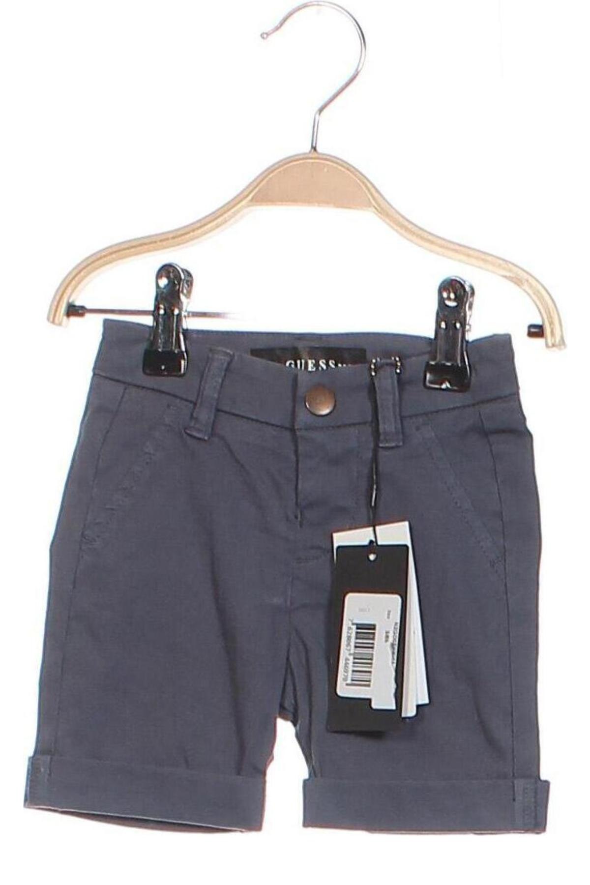 Παιδικό κοντό παντελόνι Guess, Μέγεθος 3-6m/ 62-68 εκ., Χρώμα Γκρί, Τιμή 32,47 €