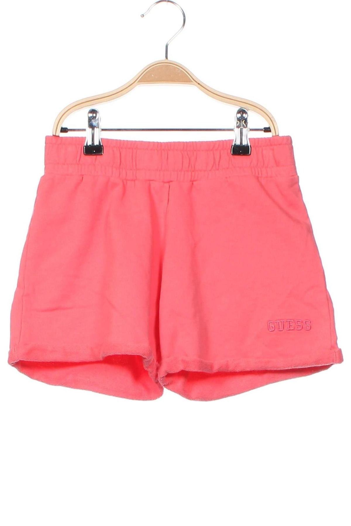 Παιδικό κοντό παντελόνι Guess, Μέγεθος 8-9y/ 134-140 εκ., Χρώμα Ρόζ , Τιμή 32,47 €