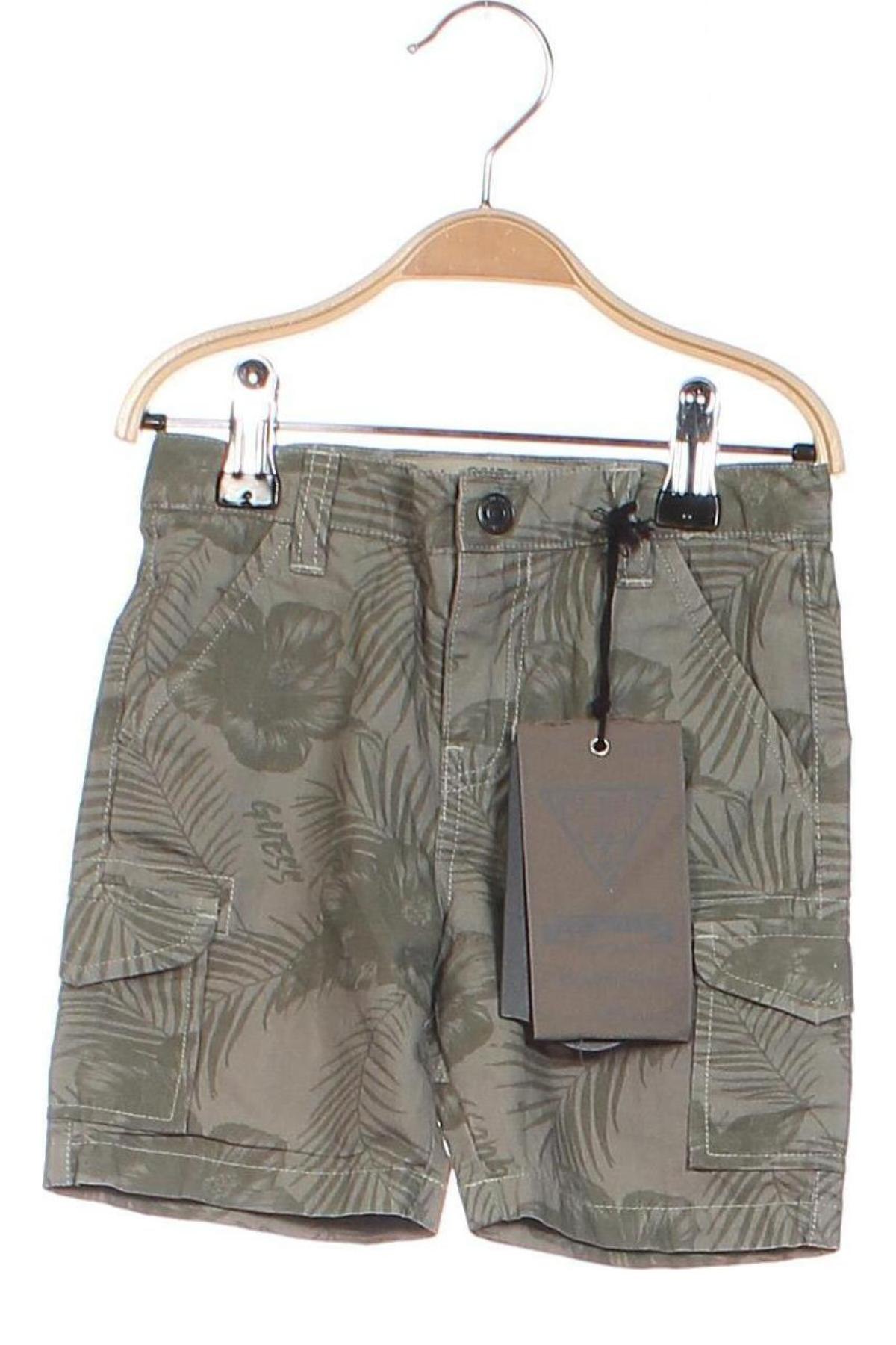 Dětské krátké kalhoty  Guess, Velikost 2-3y/ 98-104 cm, Barva Zelená, Cena  913,00 Kč