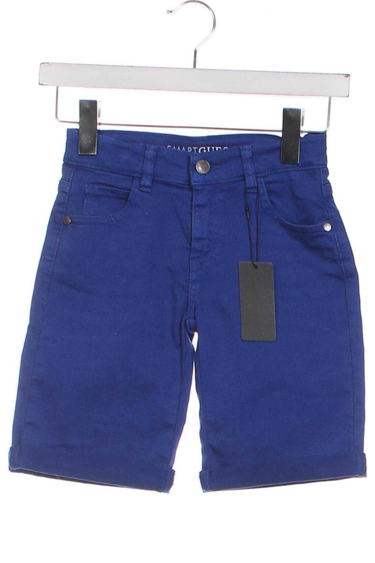 Kinder Shorts Guess, Größe 7-8y/ 128-134 cm, Farbe Blau, Preis 32,47 €