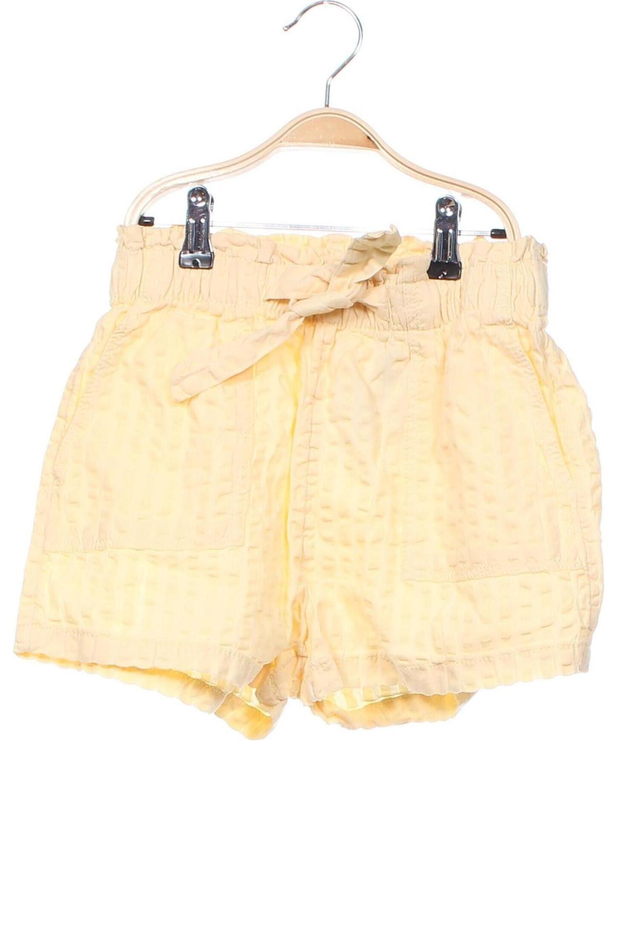 Kinder Shorts H&M, Größe 10-11y/ 146-152 cm, Farbe Gelb, Preis 7,00 €