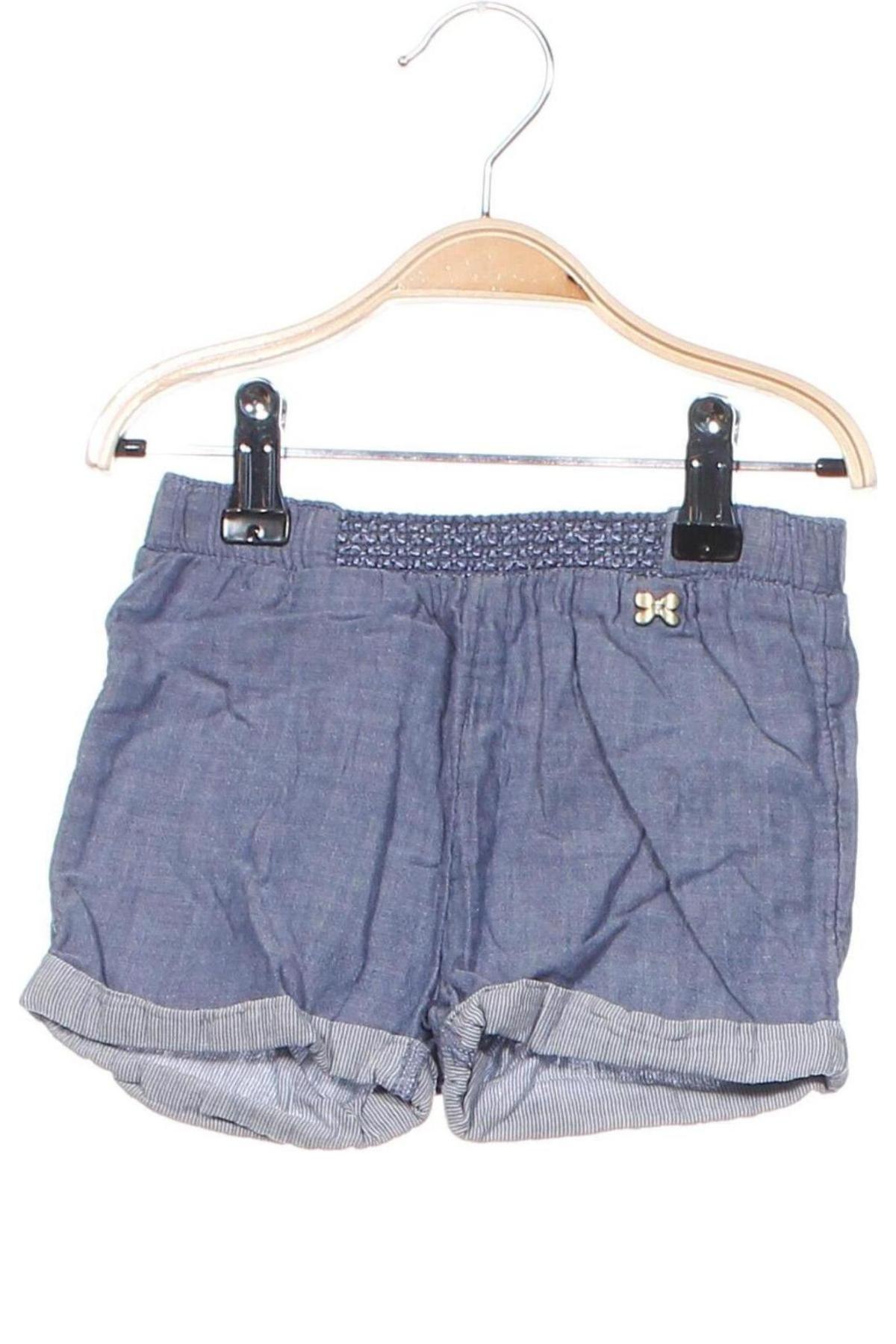 Dětské krátké kalhoty  H&M, Velikost 12-18m/ 80-86 cm, Barva Modrá, Cena  173,00 Kč