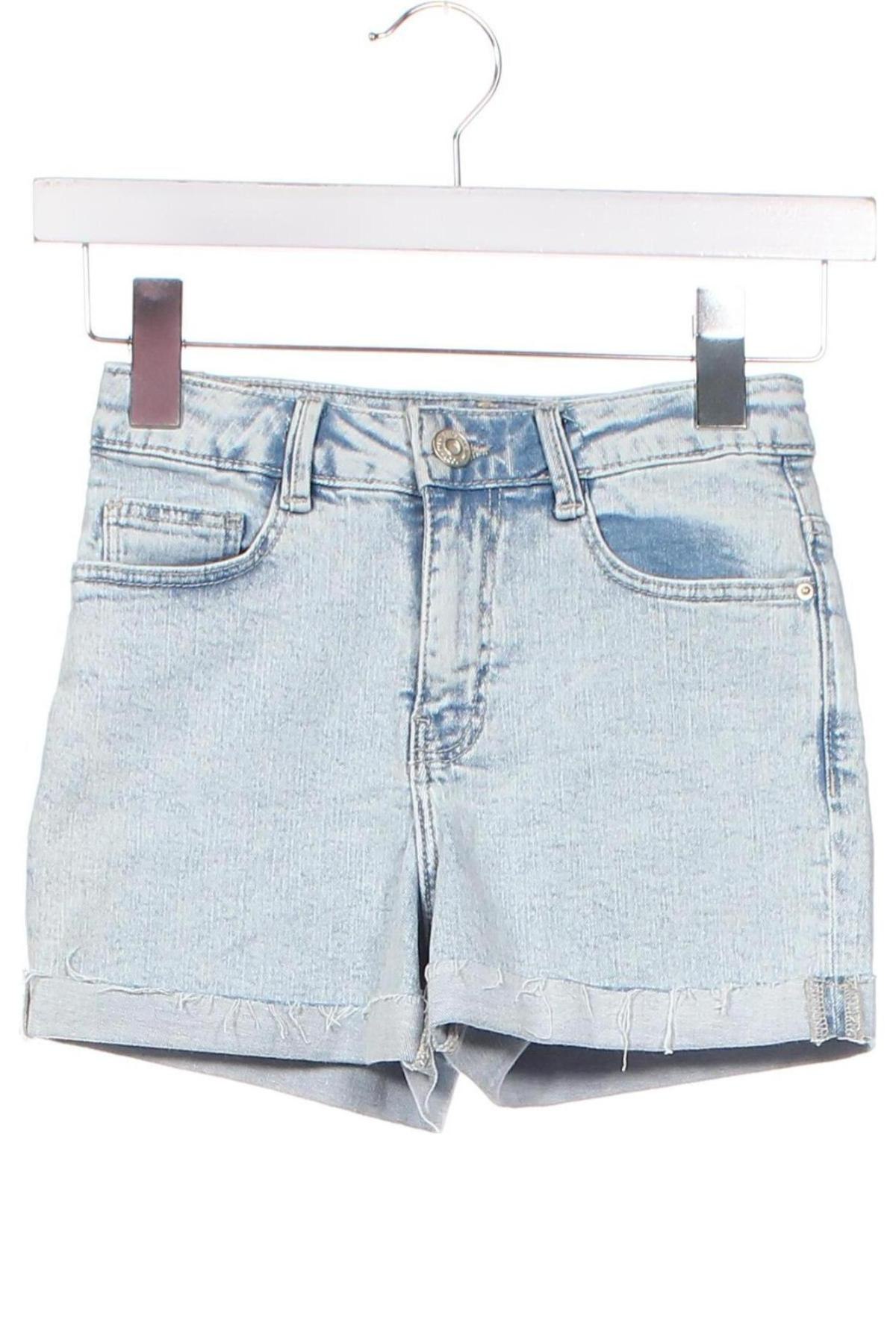 Pantaloni scurți pentru copii Mango, Mărime 11-12y/ 152-158 cm, Culoare Albastru, Preț 30,00 Lei