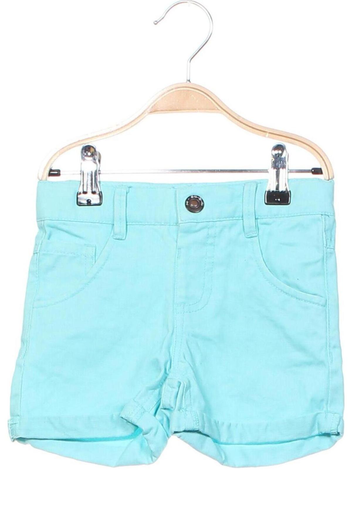 Pantaloni scurți pentru copii Name It, Mărime 12-18m/ 80-86 cm, Culoare Albastru, Preț 54,86 Lei