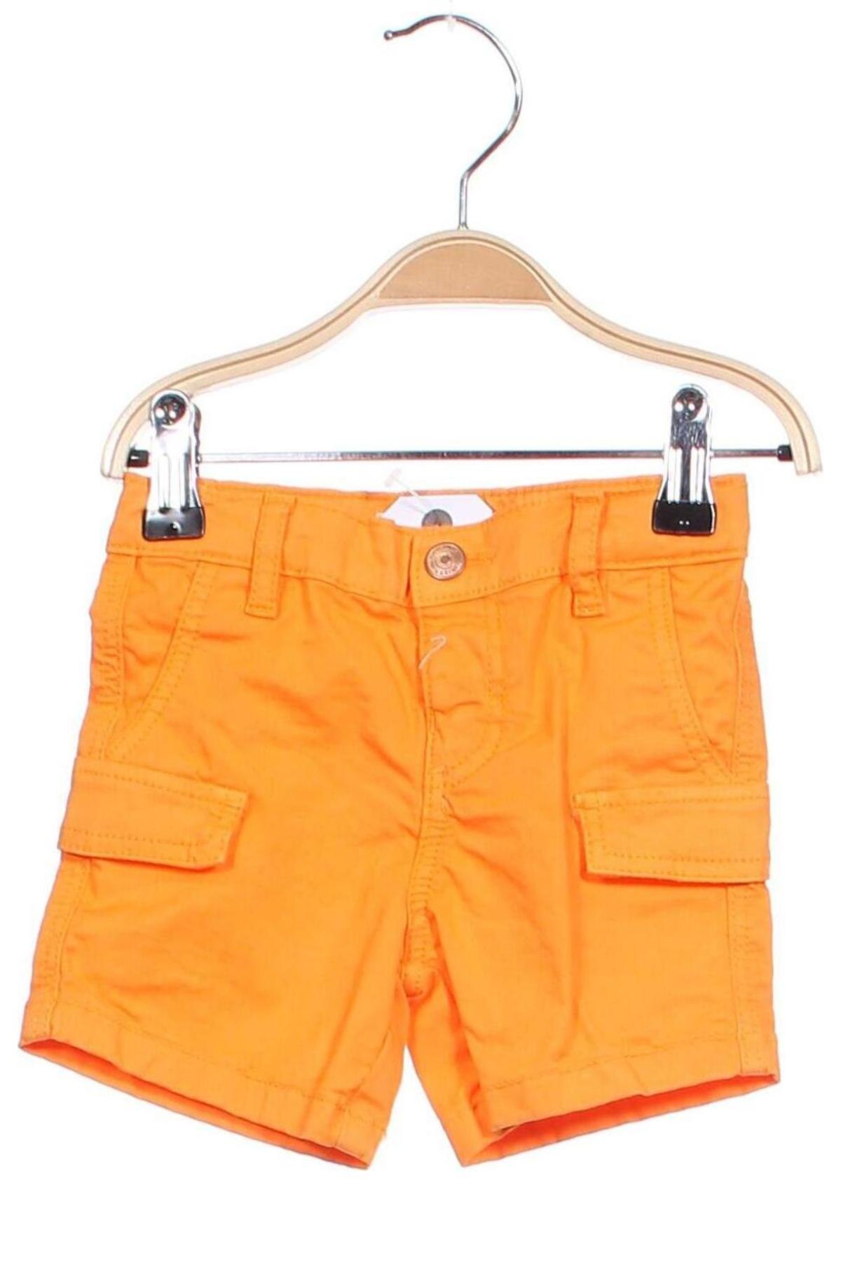 Παιδικό κοντό παντελόνι Original Marines, Μέγεθος 6-9m/ 68-74 εκ., Χρώμα Πορτοκαλί, Τιμή 5,26 €