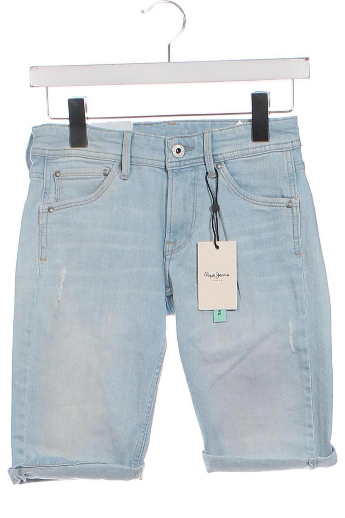 Kinder Shorts Pepe Jeans, Größe 9-10y/ 140-146 cm, Farbe Blau, Preis 19,28 €