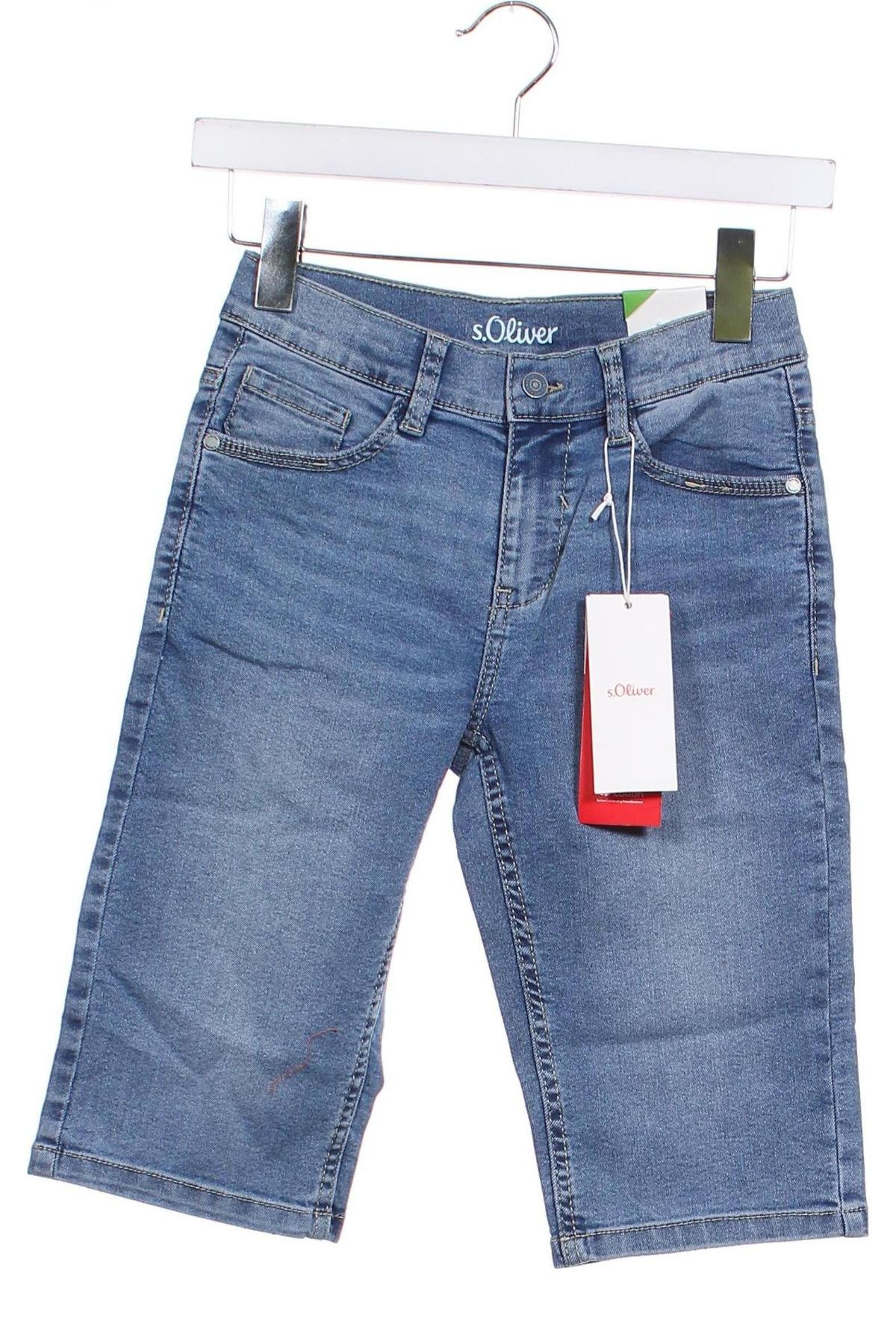 Pantaloni scurți pentru copii S.Oliver, Mărime 10-11y/ 146-152 cm, Culoare Albastru, Preț 134,21 Lei