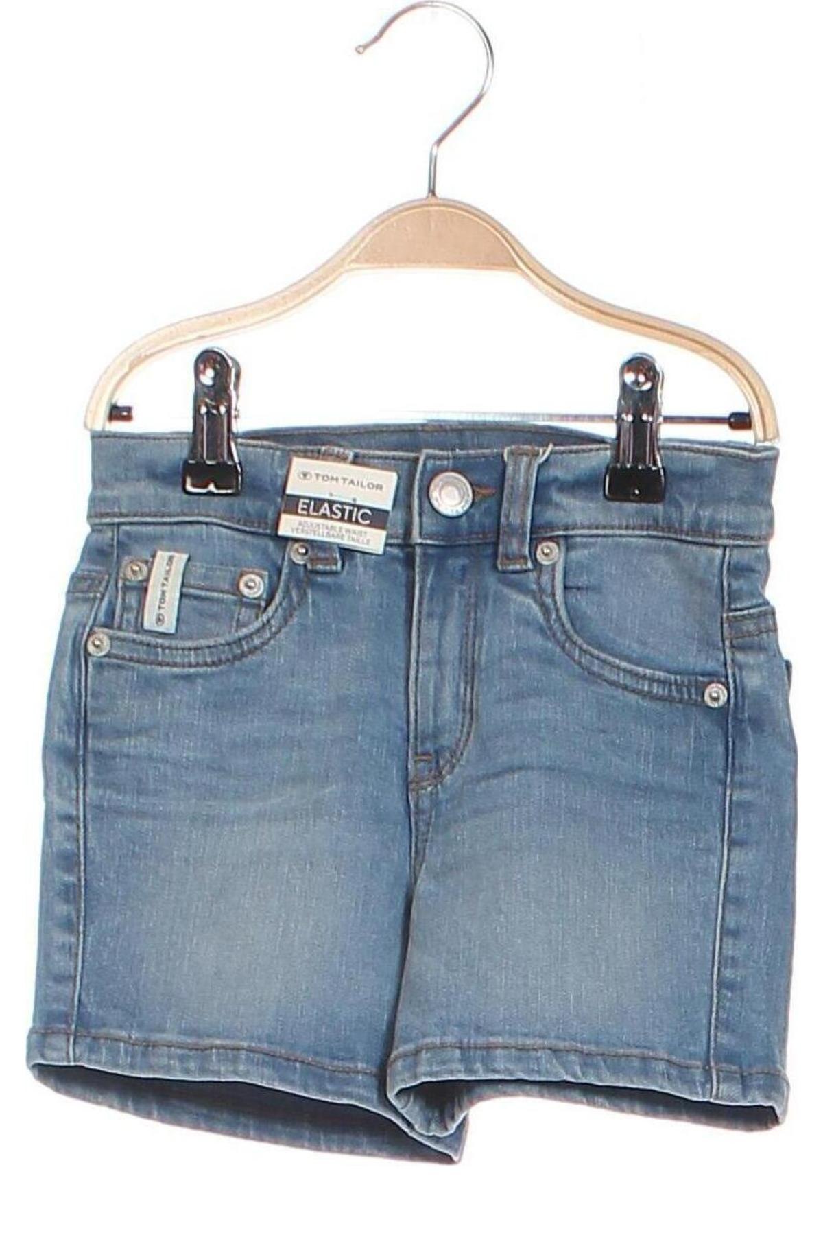 Детски къс панталон Tom Tailor, Размер 3-4y/ 104-110 см, Цвят Син, Цена 51,00 лв.