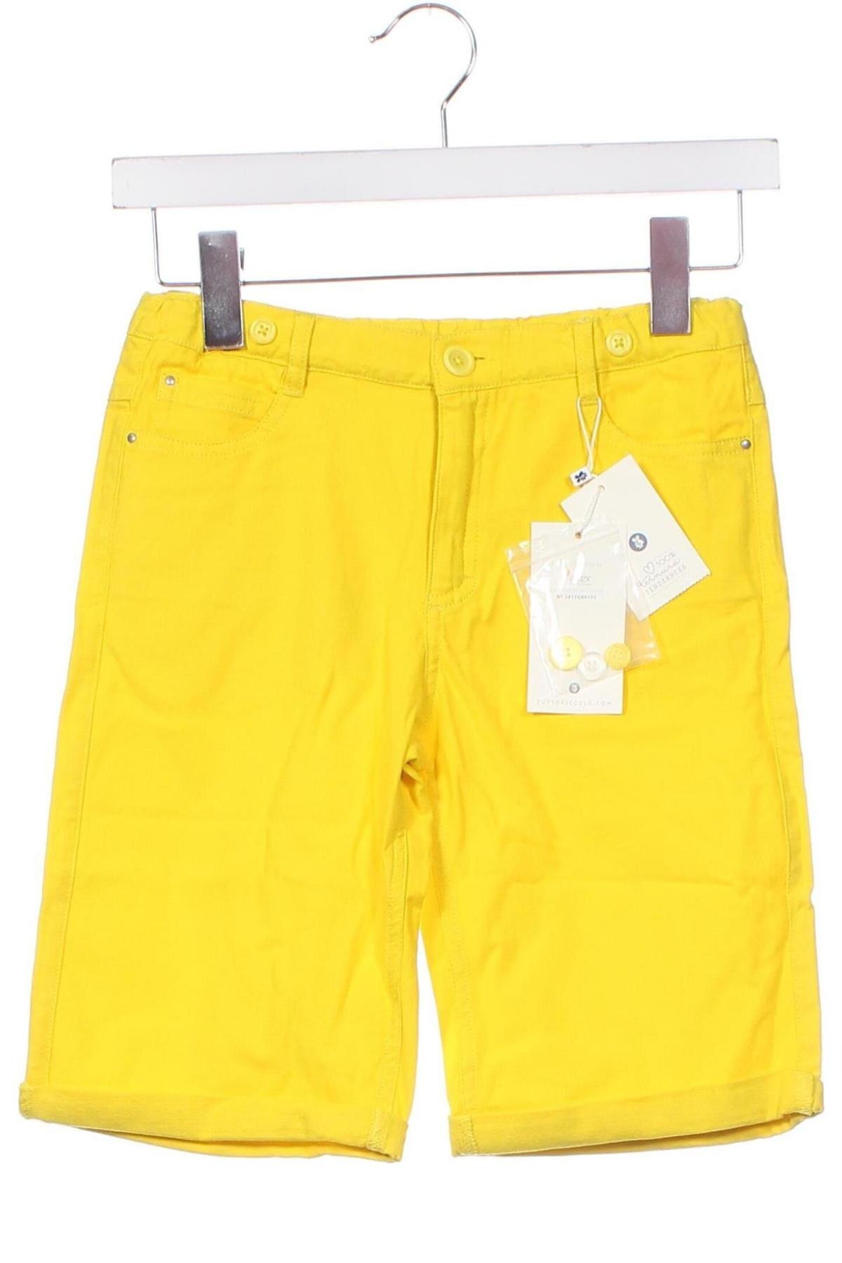 Kinder Shorts Tutto Piccolo, Größe 10-11y/ 146-152 cm, Farbe Gelb, Preis € 16,47