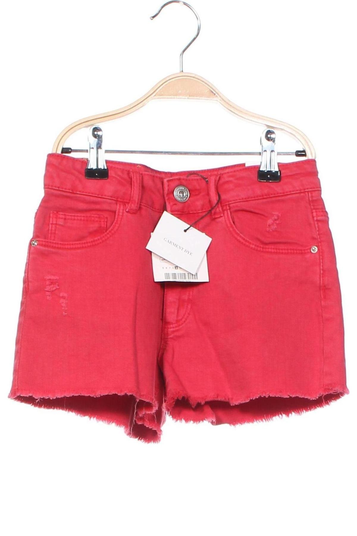 Pantaloni scurți pentru copii Zara, Mărime 8-9y/ 134-140 cm, Culoare Roz, Preț 48,00 Lei