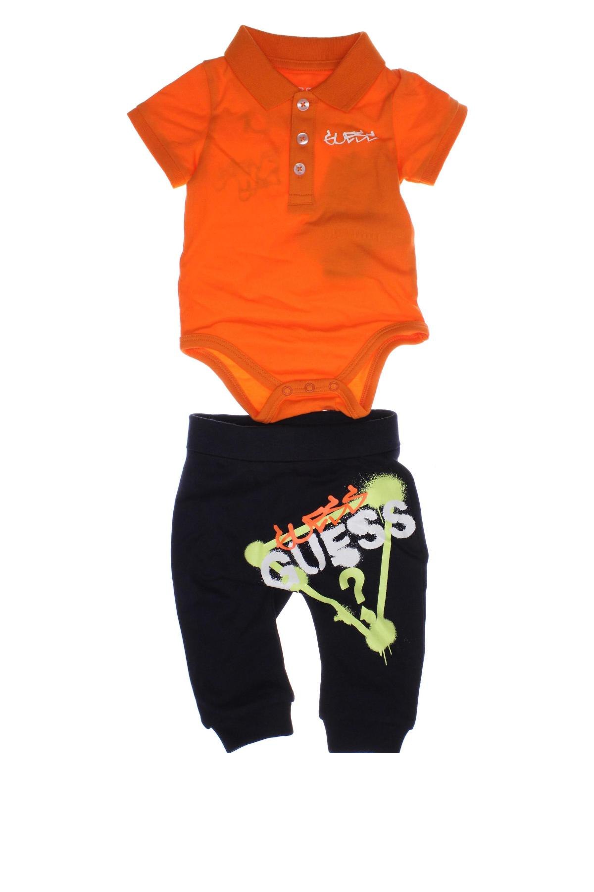 Детски комплект Guess, Размер 1-2m/ 50-56 см, Цвят Многоцветен, Цена 79,20 лв.