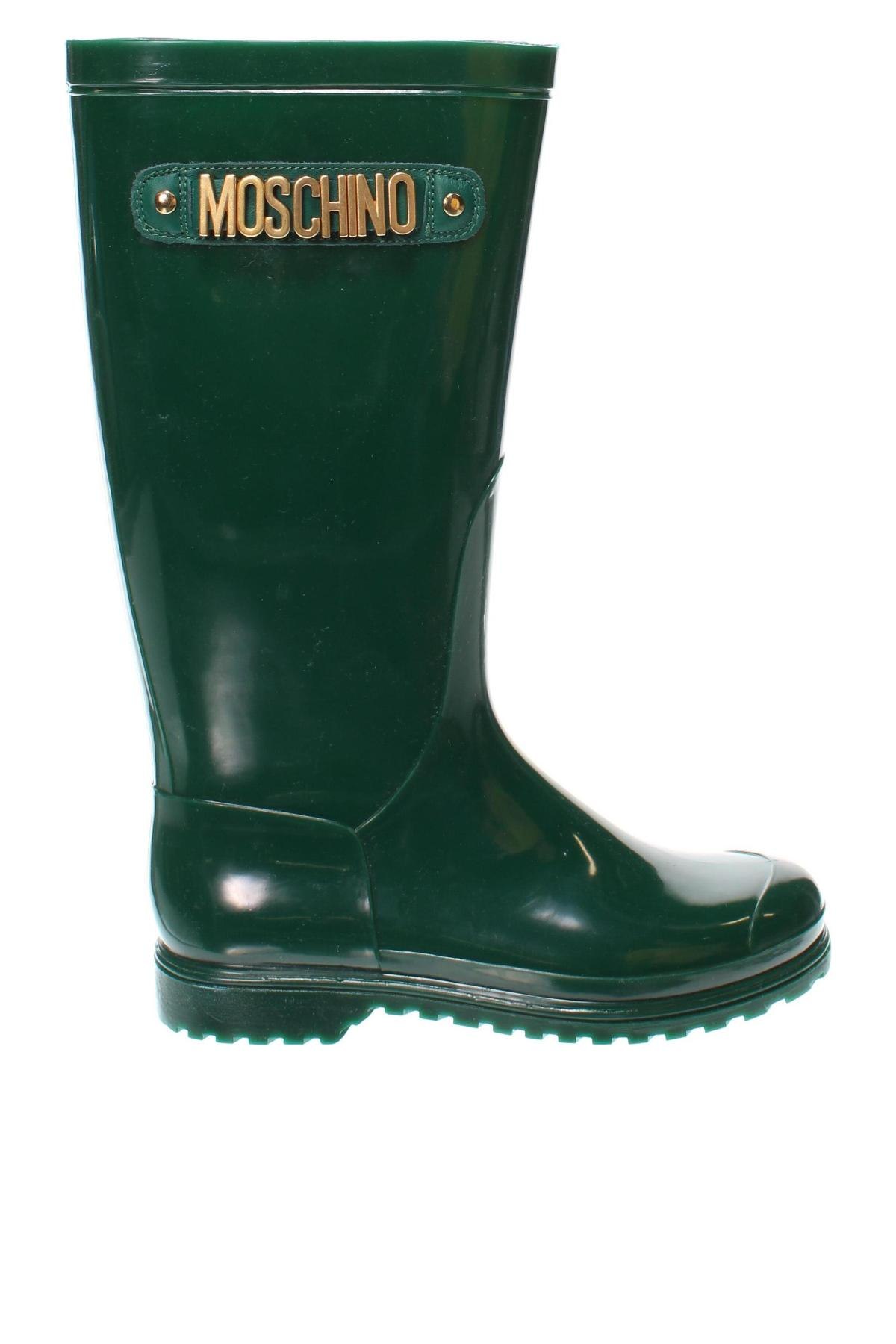 Detské topánky  Moschino, Veľkosť 34, Farba Zelená, Cena  240,78 €
