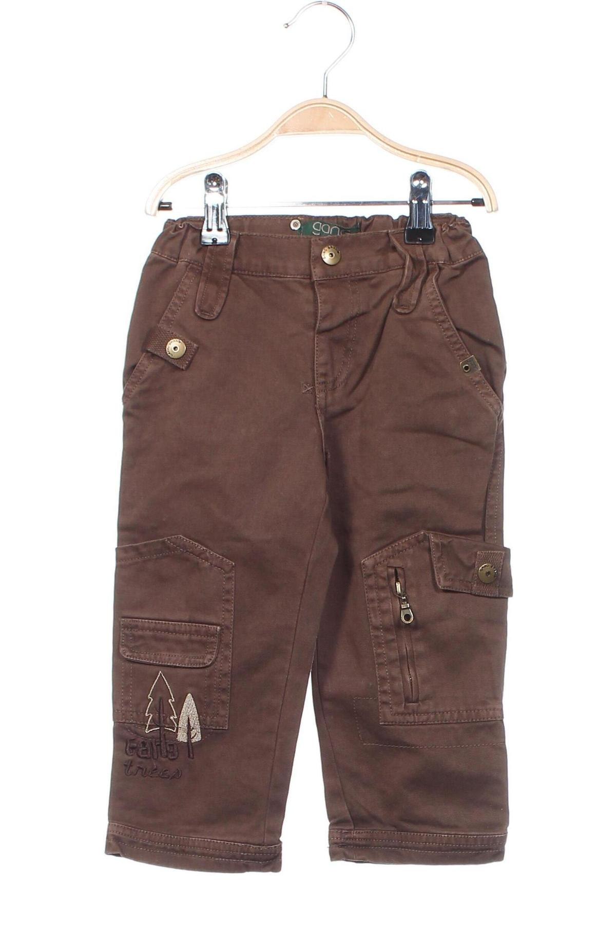 Pantaloni pentru copii Gang, Mărime 18-24m/ 86-98 cm, Culoare Maro, Preț 56,86 Lei