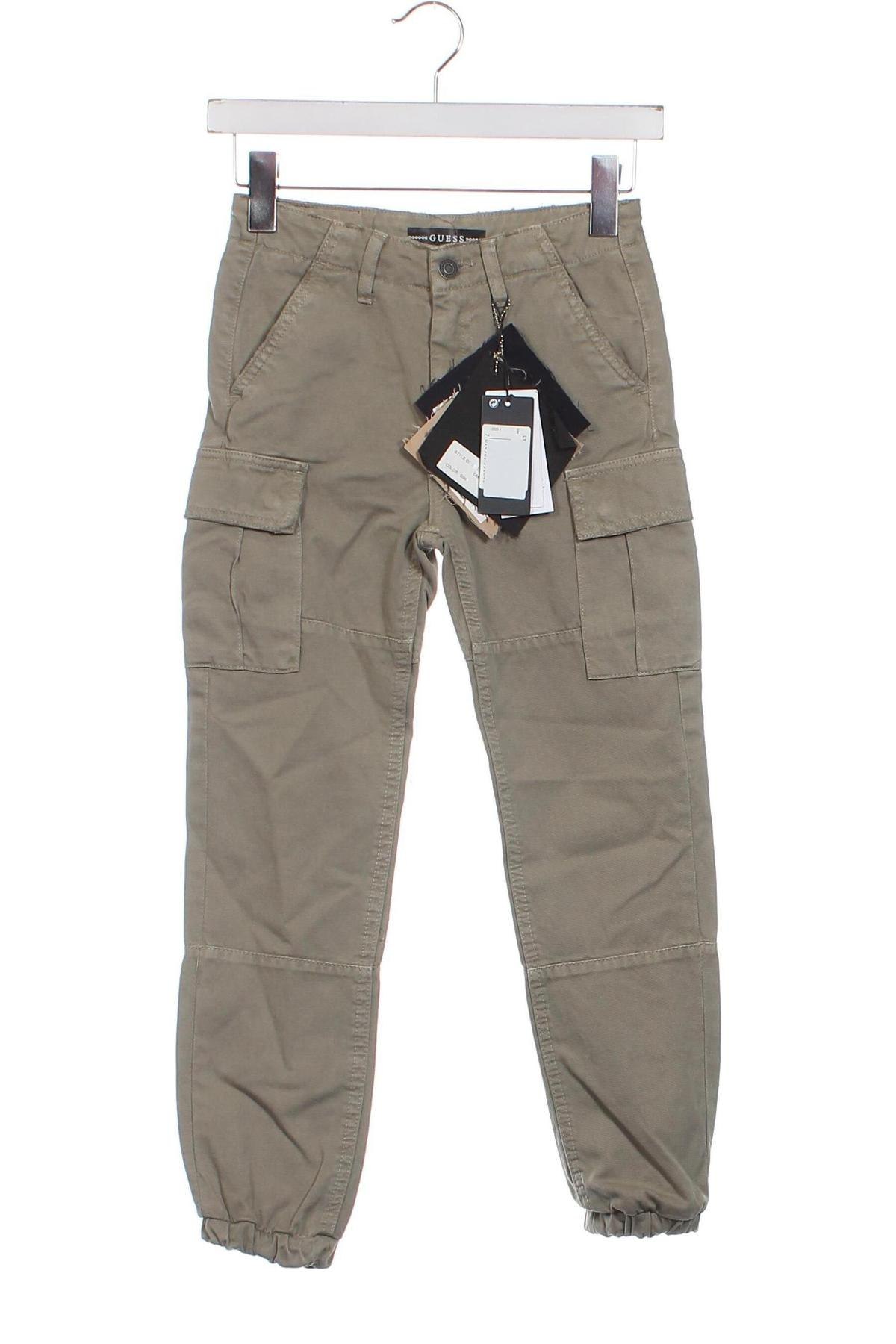 Детски панталон Guess, Размер 8-9y/ 134-140 см, Цвят Бежов, Цена 93,00 лв.