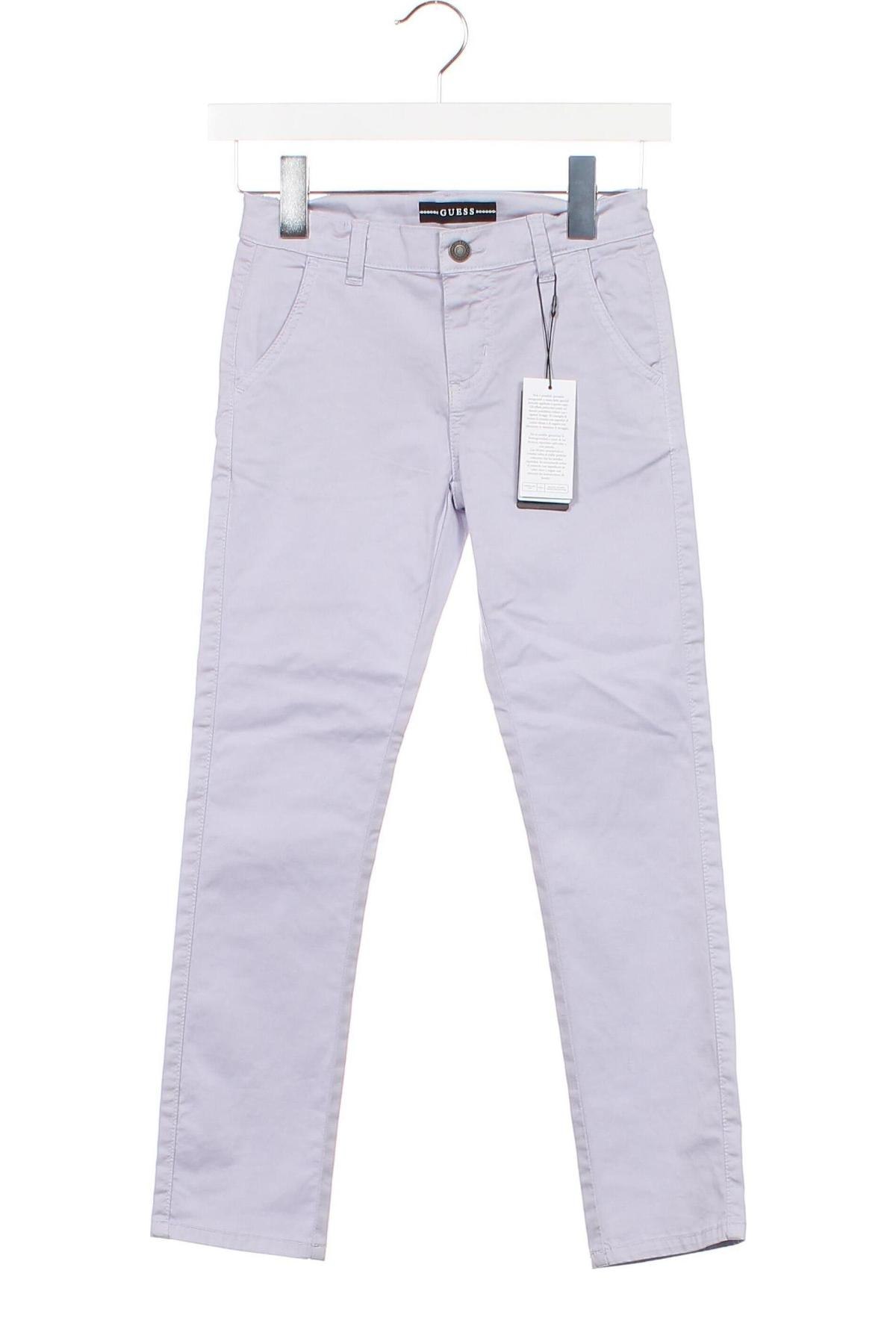 Pantaloni pentru copii Guess, Mărime 7-8y/ 128-134 cm, Culoare Mov, Preț 97,90 Lei